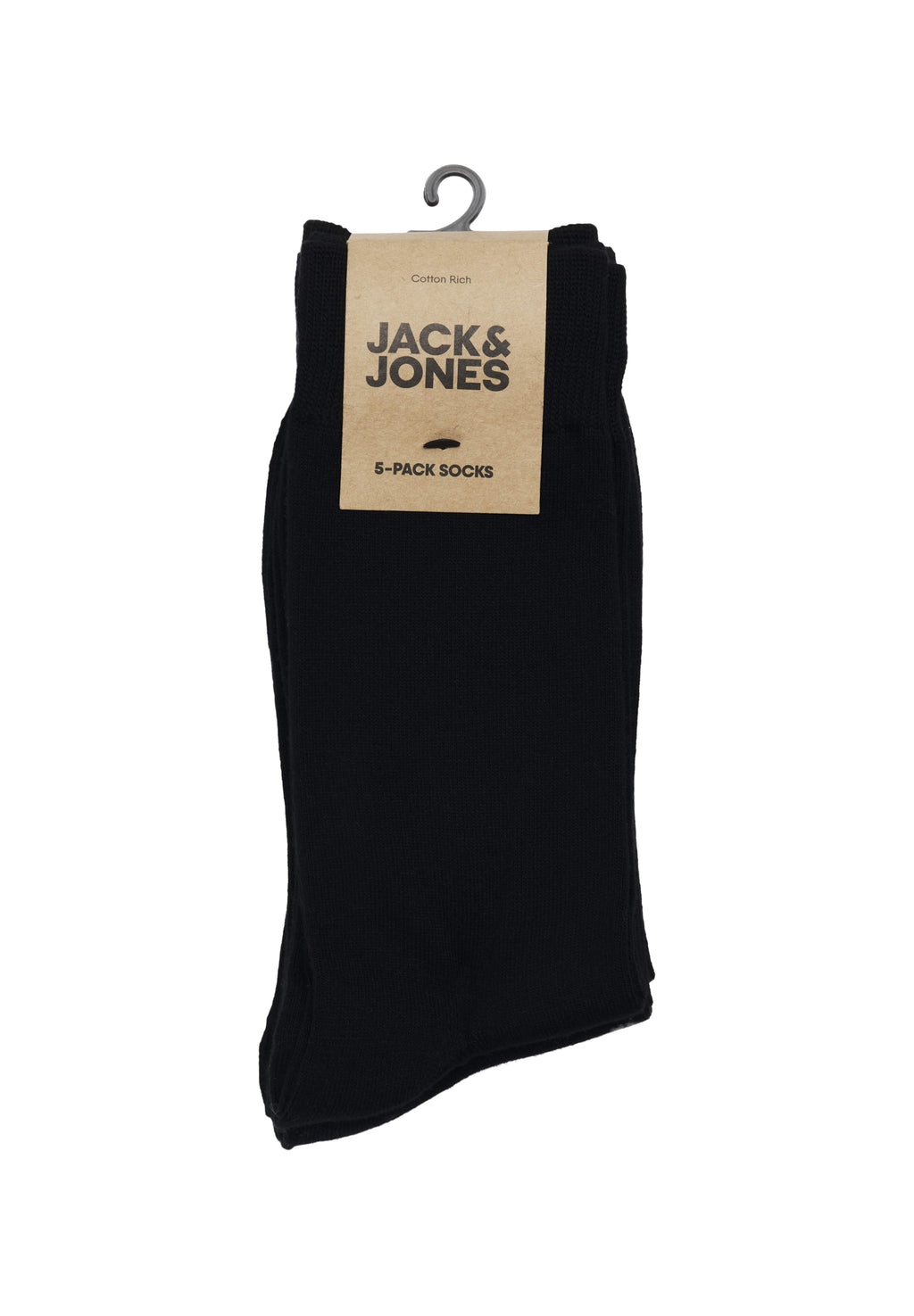 JACBASIC BAMBOO 5 PACK  - Socks - black