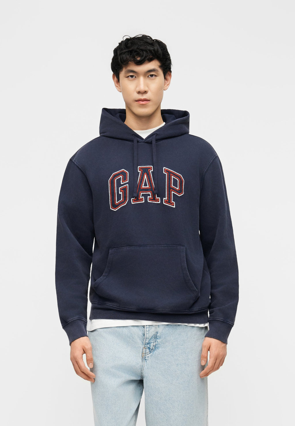 LOGO  - Hoodie - navy uniform