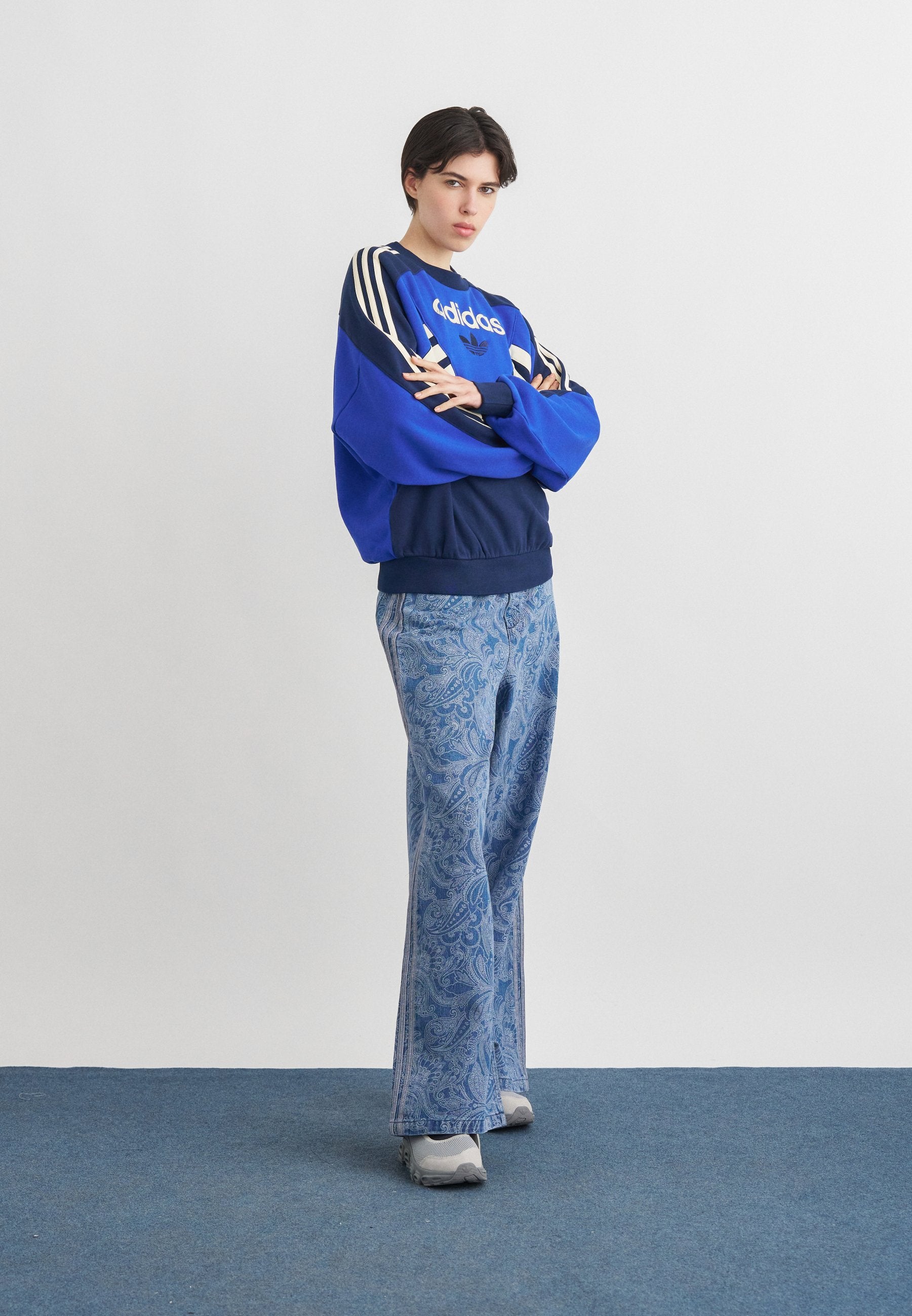 Baggy Jeans - medium vintage denim/light denim