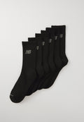 PERFORMANCE BASIC UNISEX 6 PACK - Sports socks - black