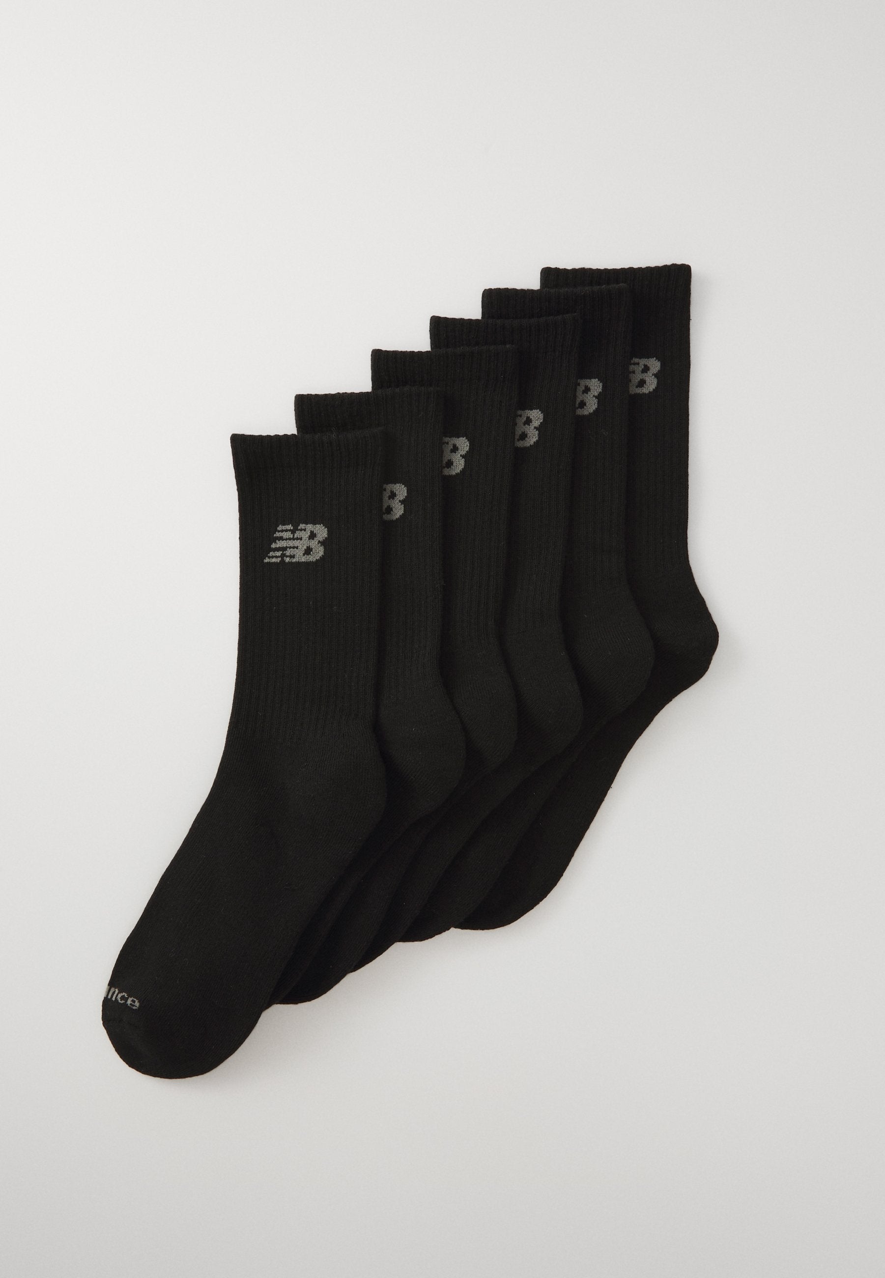 PERFORMANCE BASIC UNISEX 6 PACK - Sports socks - black