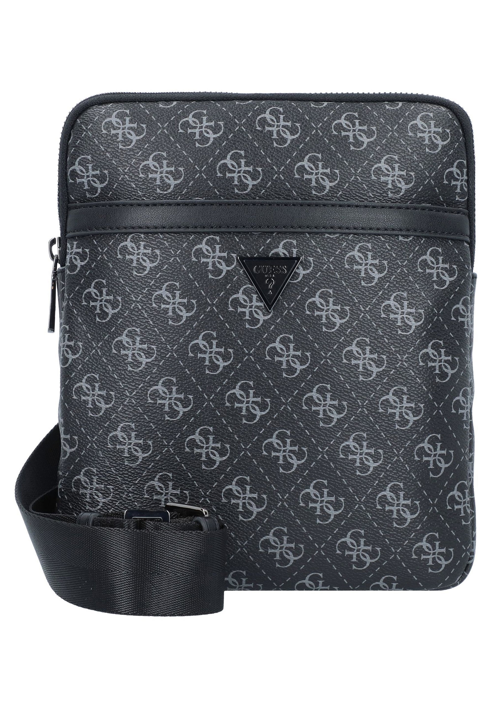 MILANO FLAT - Cross body bag - dark black