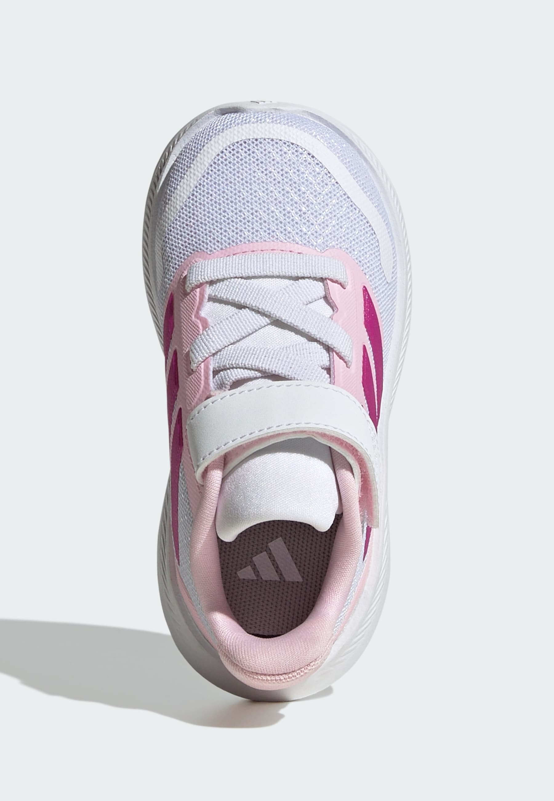 RUNFALCON 5 EL I - Road running shoes - ftwr white/clear pink/grey two