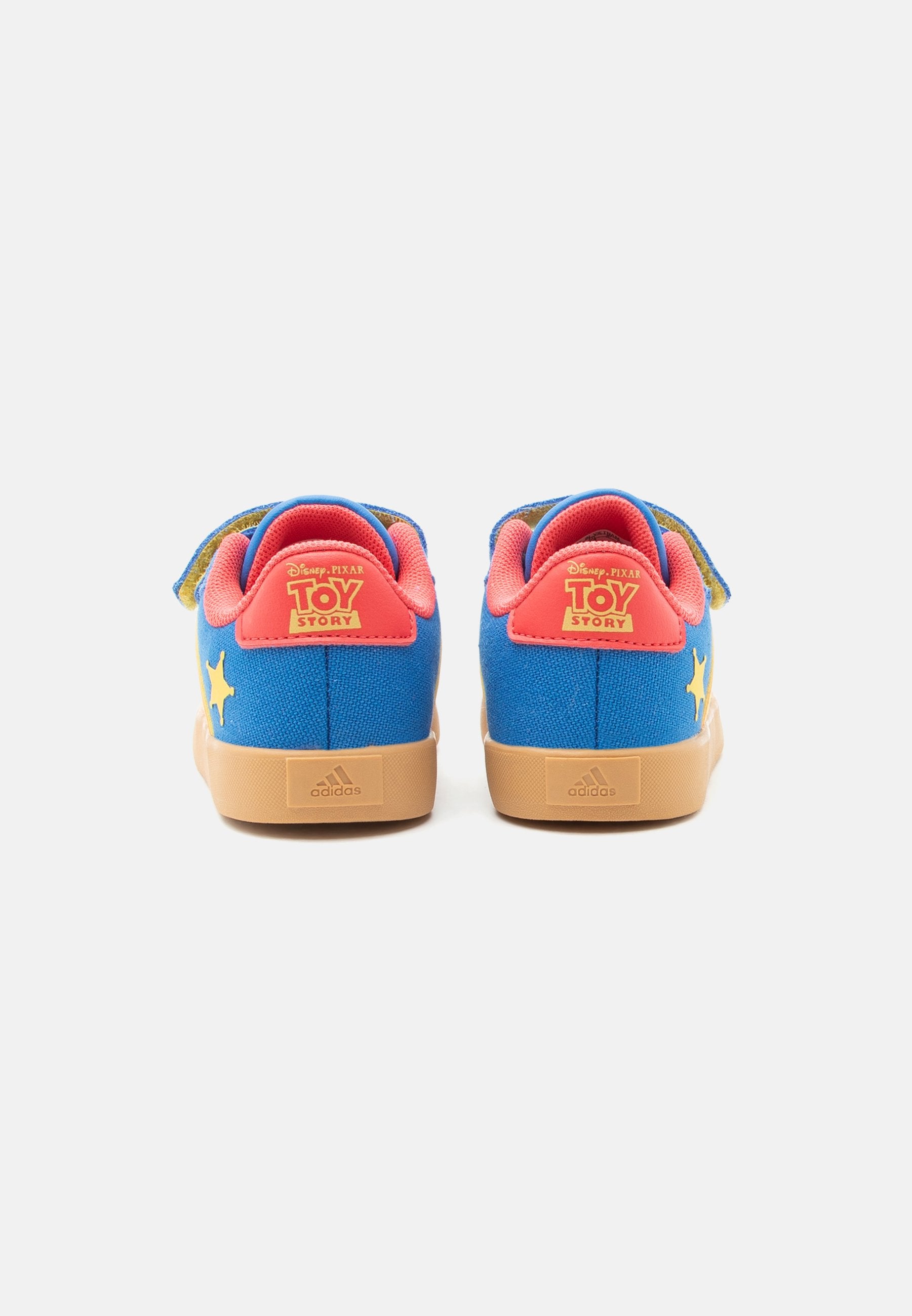 COURT UNISEX - Road running shoes - bright royal/bold gold-coloured/semi lucid red