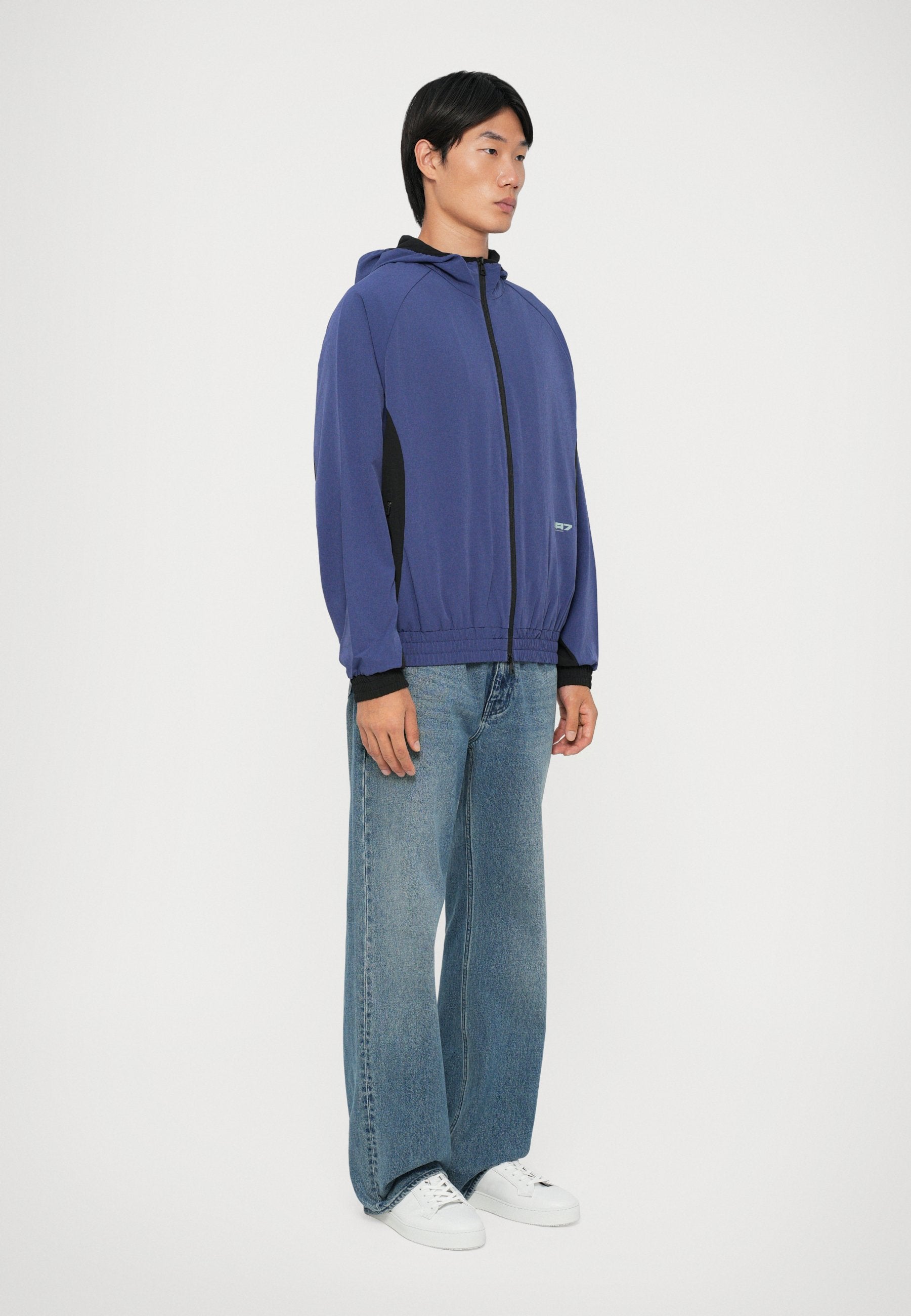 TRAIN GRAPHIC SERIES HOODIE SPECIAL - Light jacket - blue