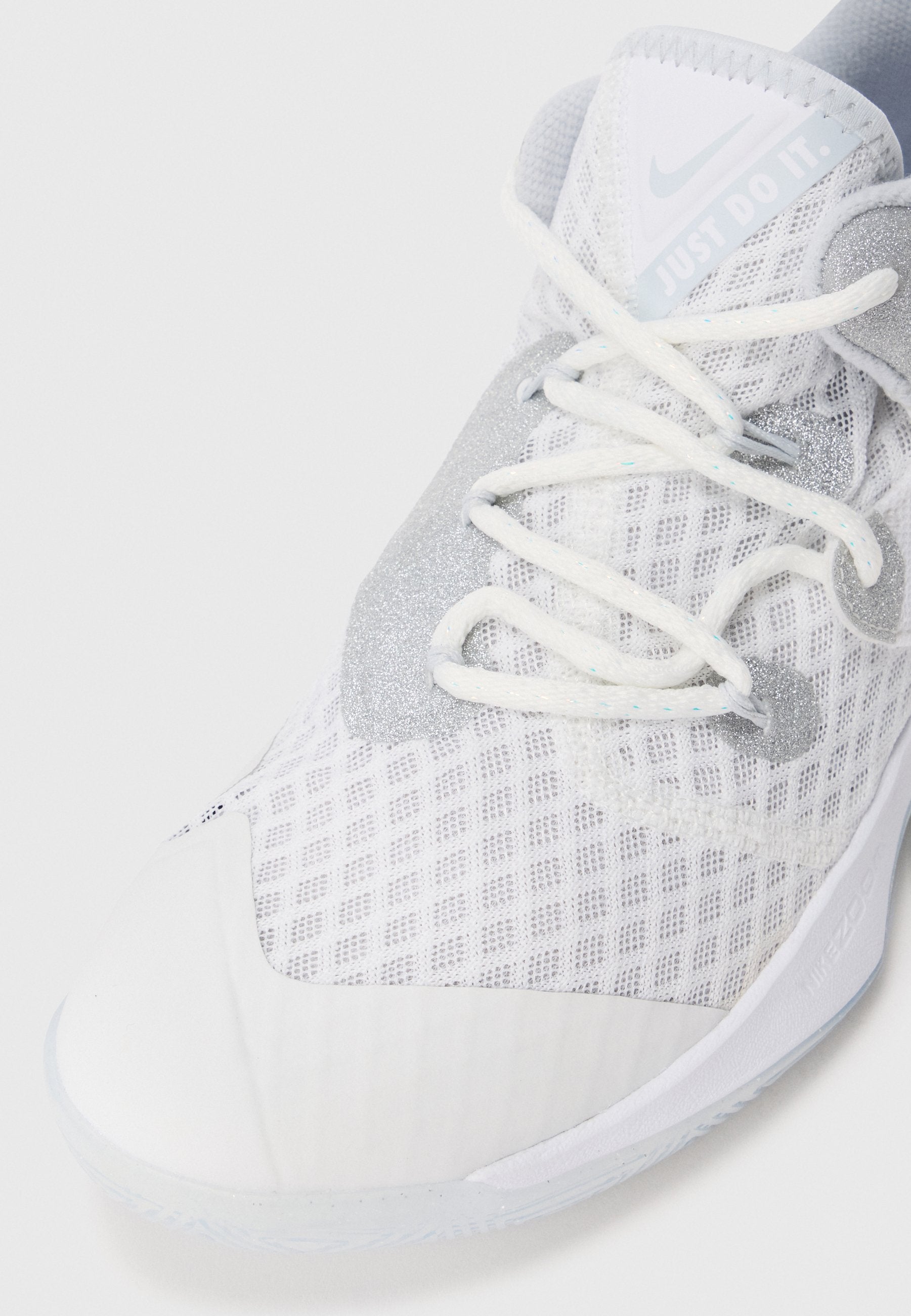 ZOOM HYPERSPEED COURT SE UNISEX - Volleyball shoes - summit white/black/pure platinum-coloured
