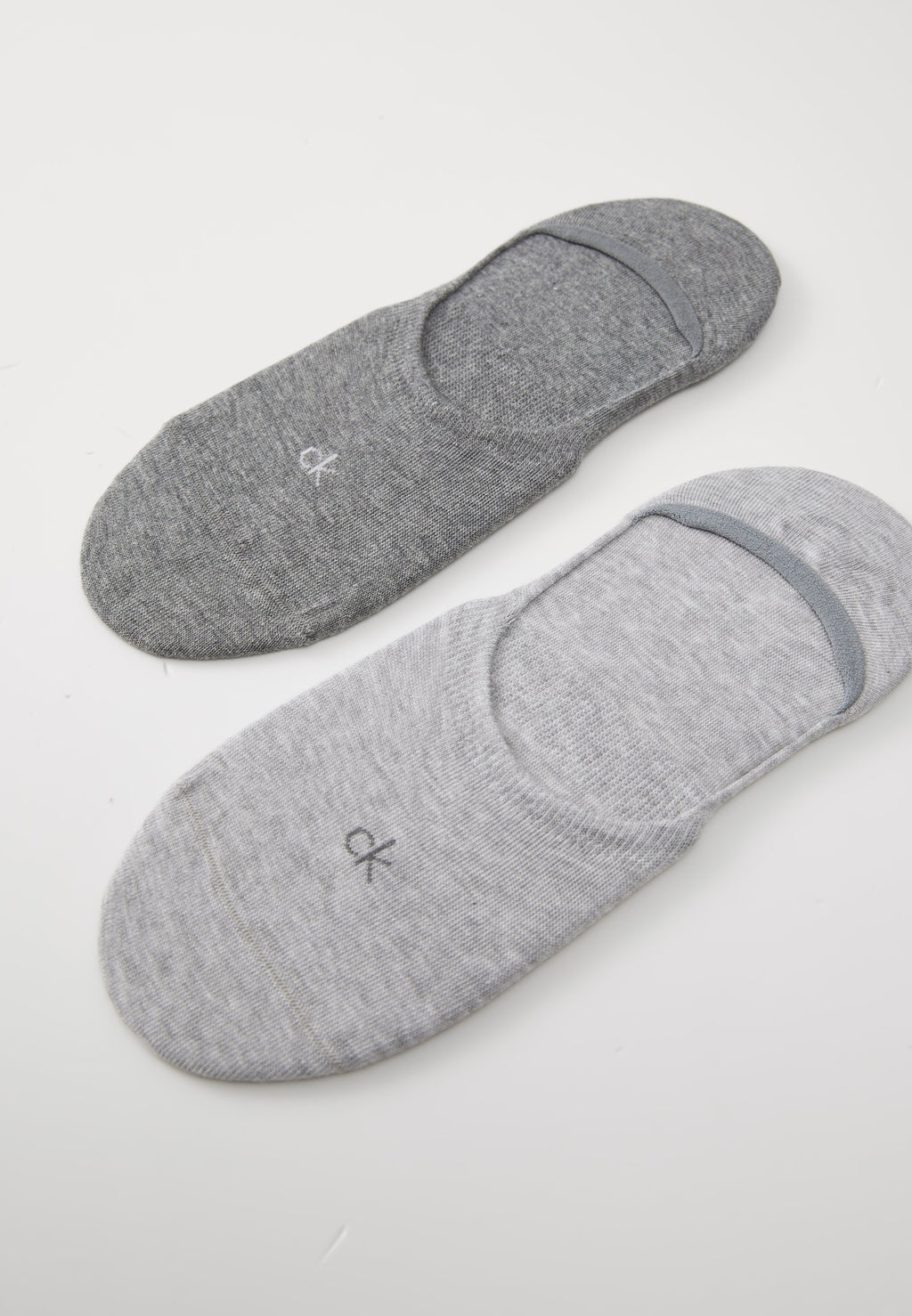 WOMEN FOOTIE 3 PACK - Invisible socks - grey melange