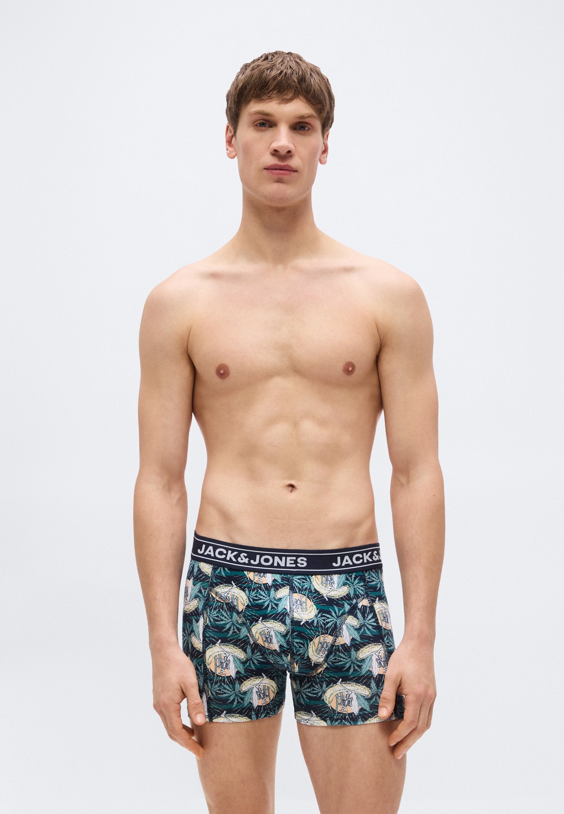 JACKINGSTON SKULL TRUNKS 3 PACK - Trunks - dazzling blue/navy