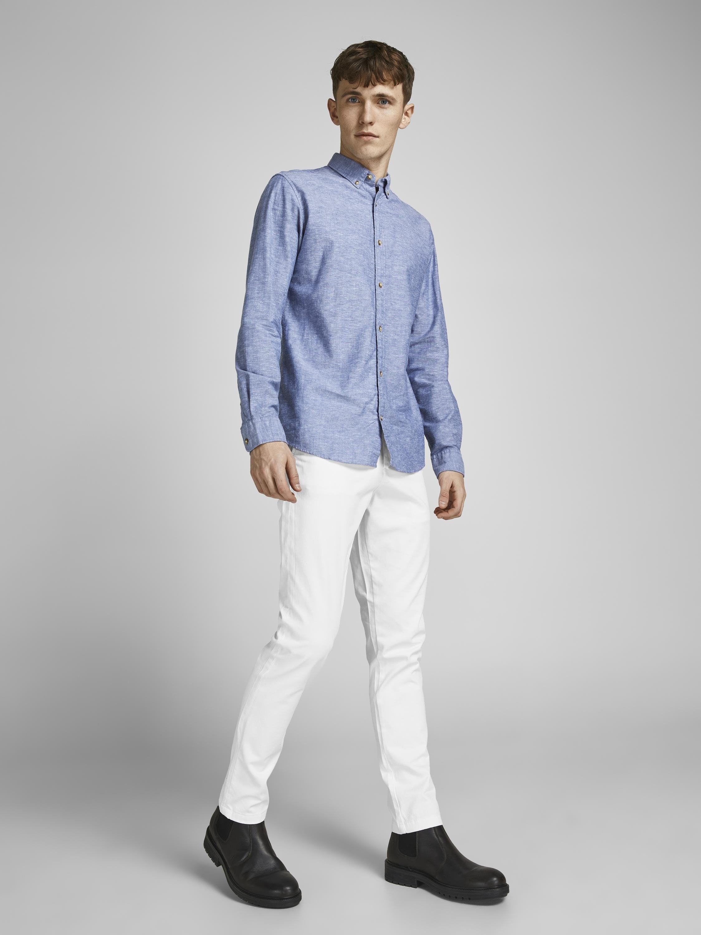 JPSTMARCO JJBOWIE - Chinos - white