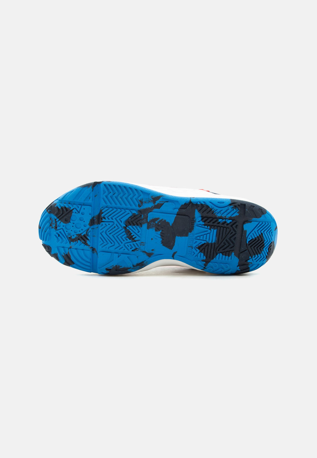 TEAM HUSTLE UNISEX - Basketball shoes - navy/sail/university red/photo blue