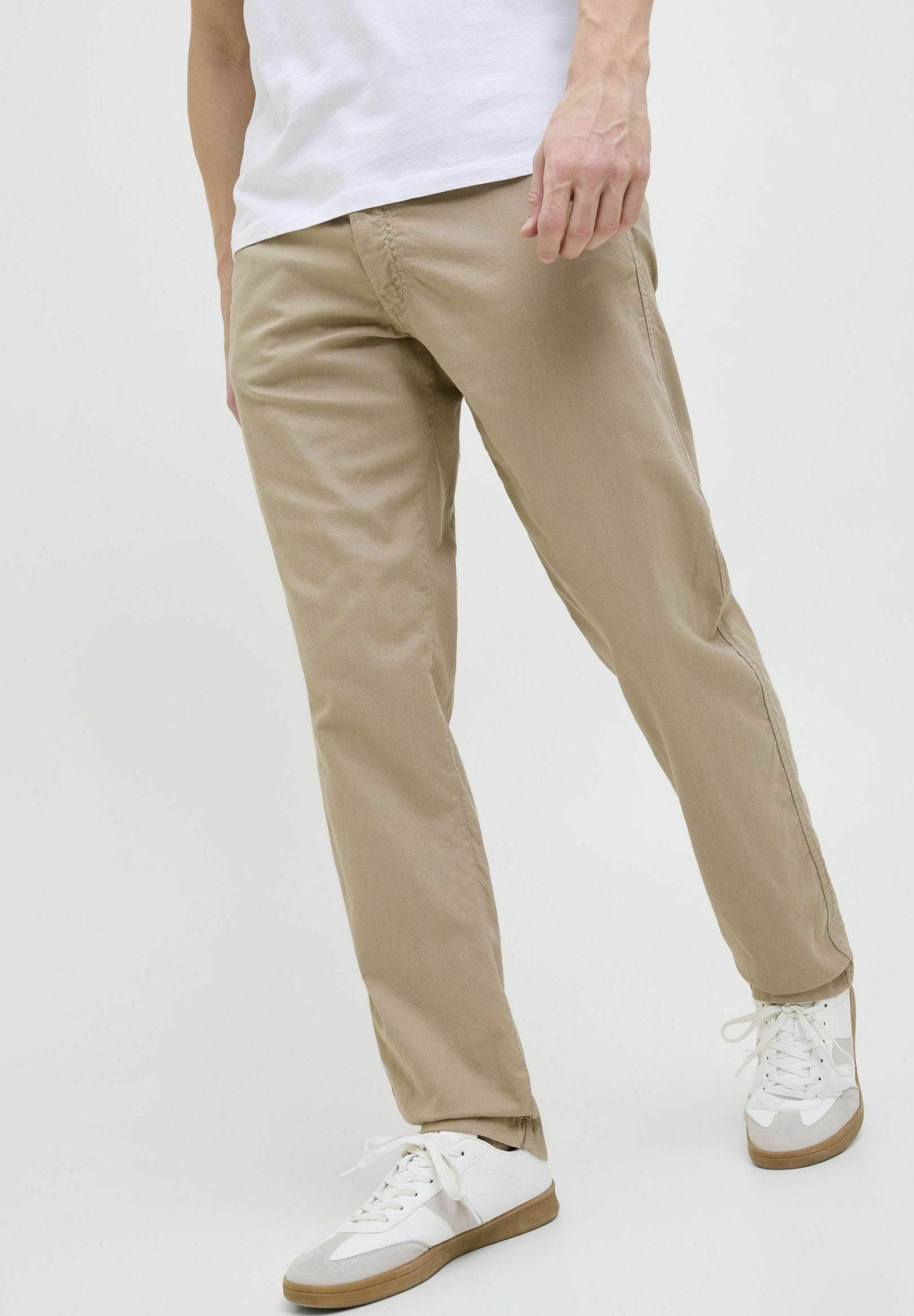 Joggers Relaxed Fit - Trousers - crockery