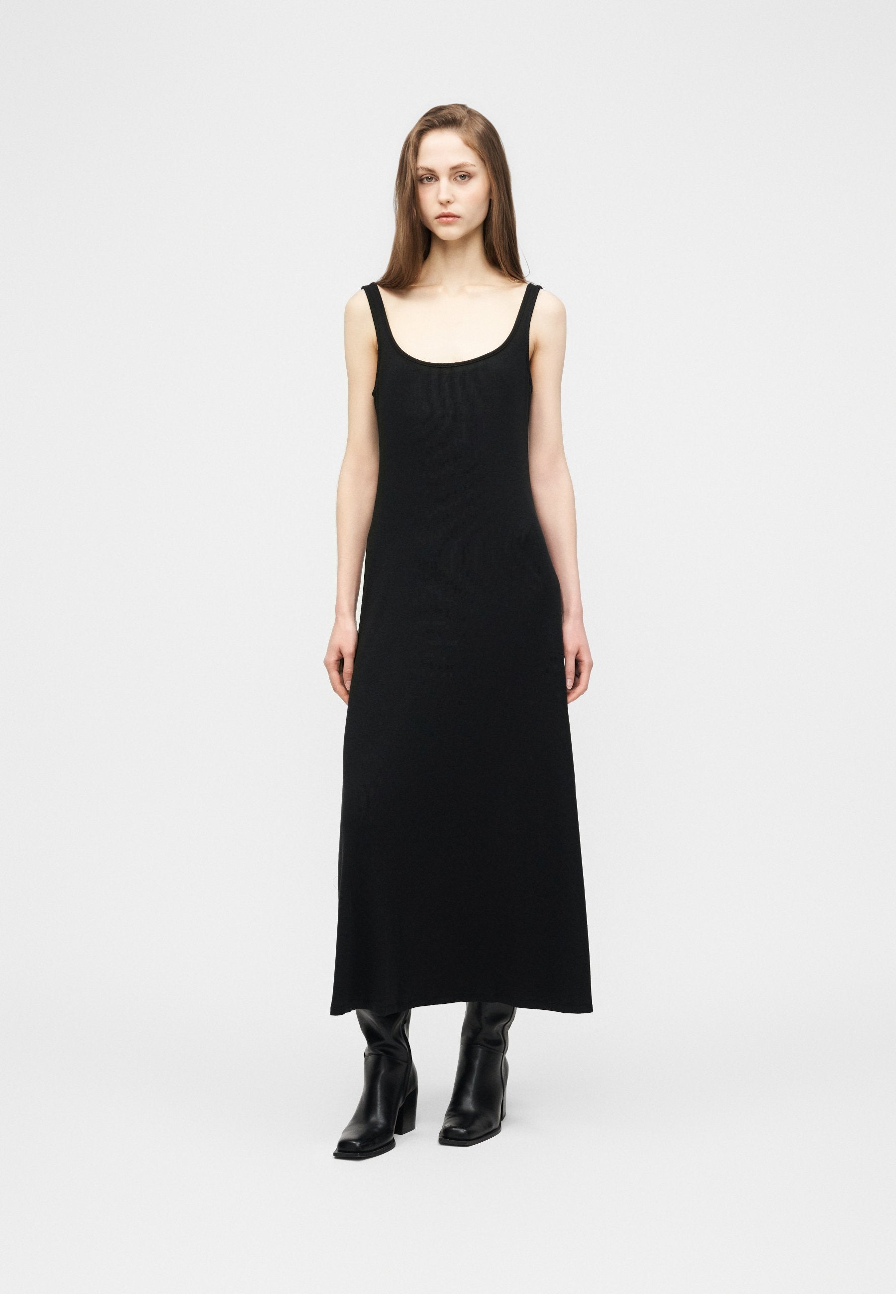 FLARE - Maxi dress - true black