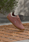 LOW PROFILE RUN MG SUE DB LACES - Baskets basses - blush