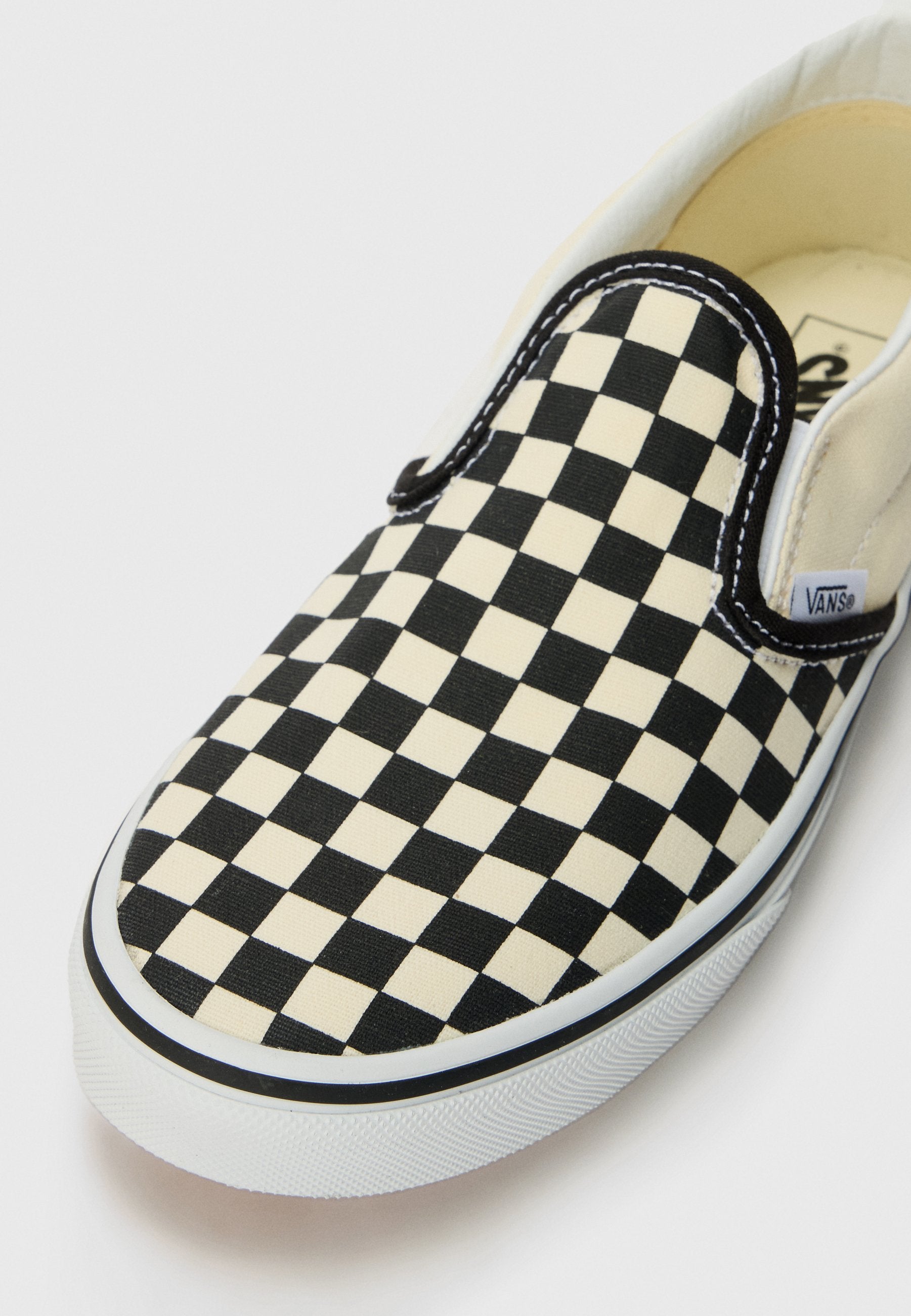 CLASSIC SLIP ON UNISEX - Chaussons - black/white
