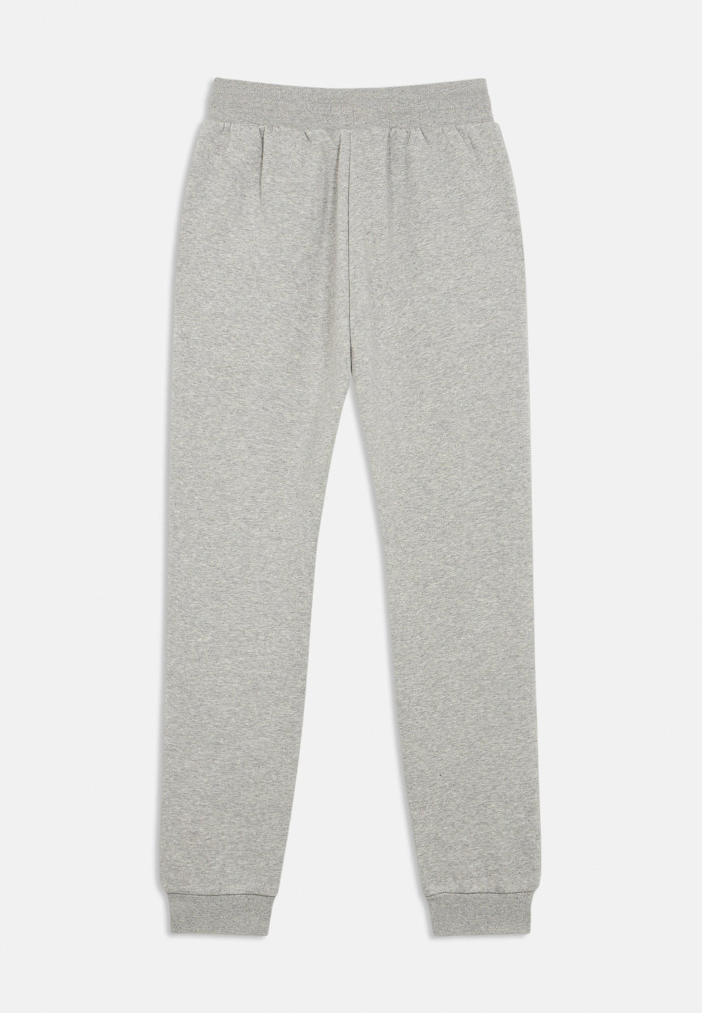 JUNIOR  - Tracksuit bottoms - medium grey heather/white