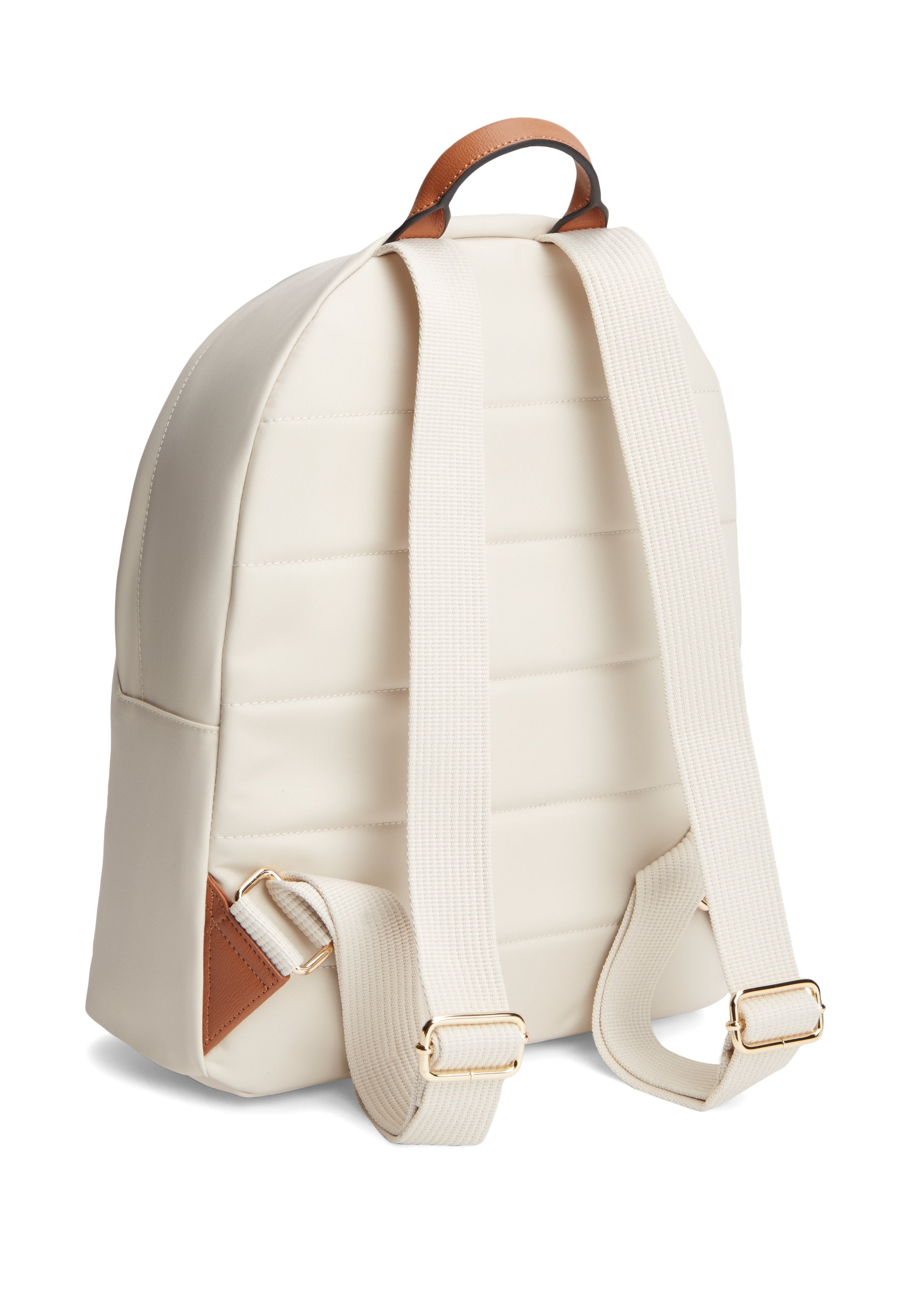 TH MONOGRAM DOME BACKPACK - Rucksack - soft cream
