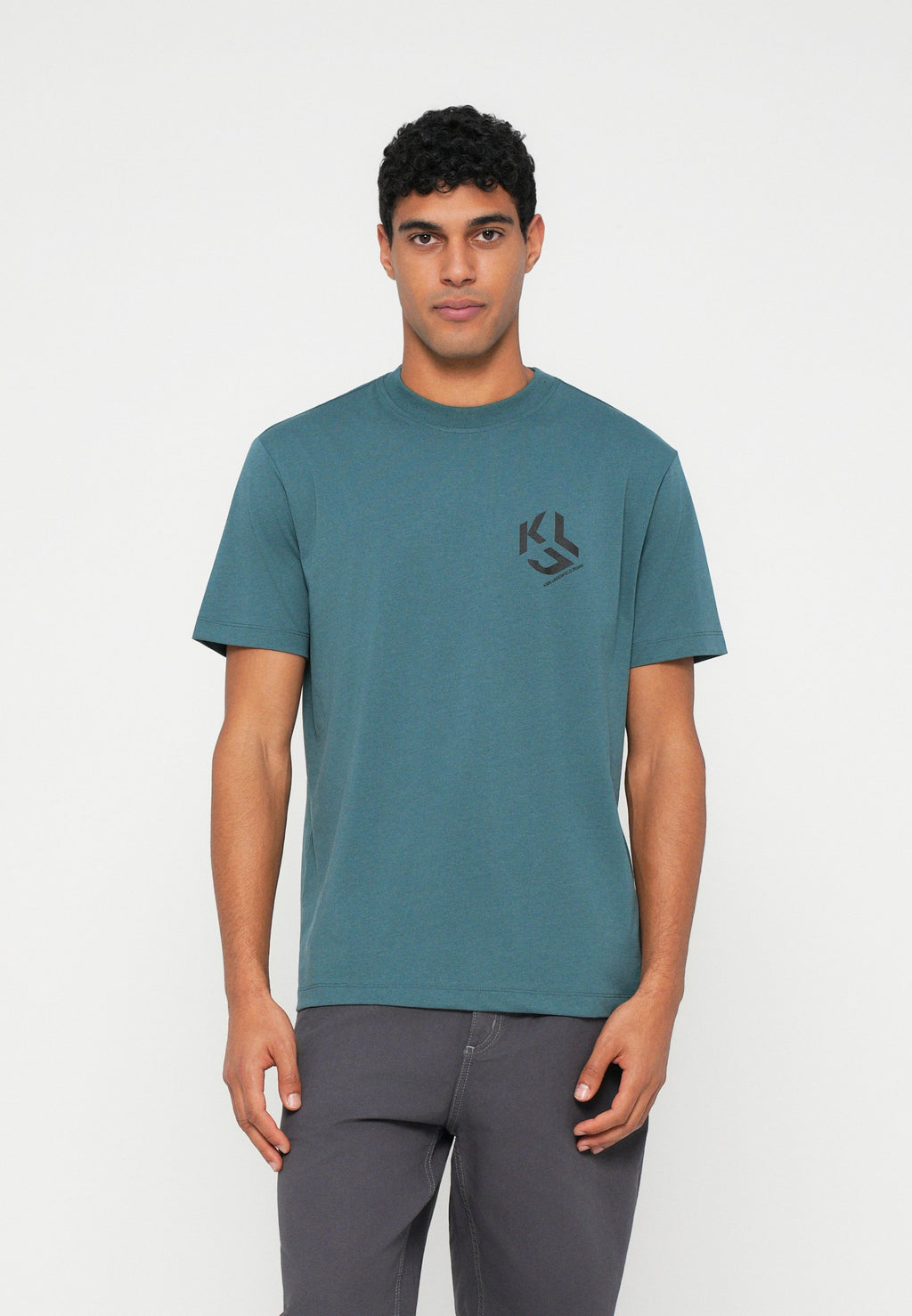 MONOGRAM - Print T-shirt - balsam