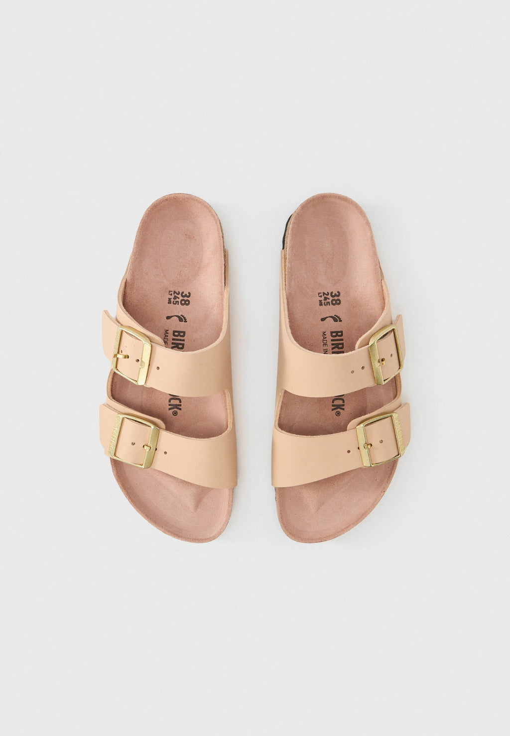 ARIZONA BF TRIPLES NEW BEIGE/PINK CLAYN REGULAR - Sandals - triples new beige/pink clay