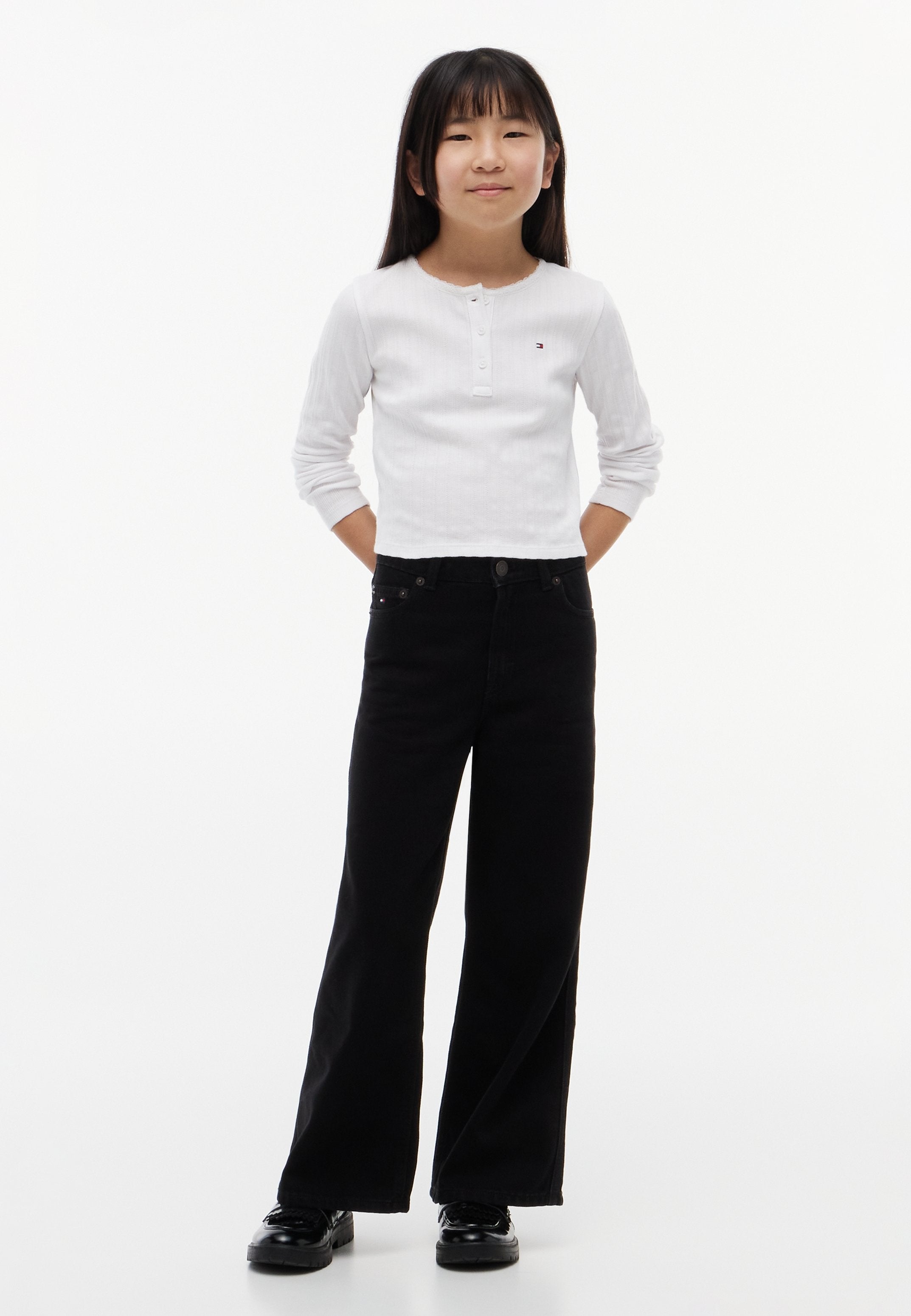 Long sleeved top - white