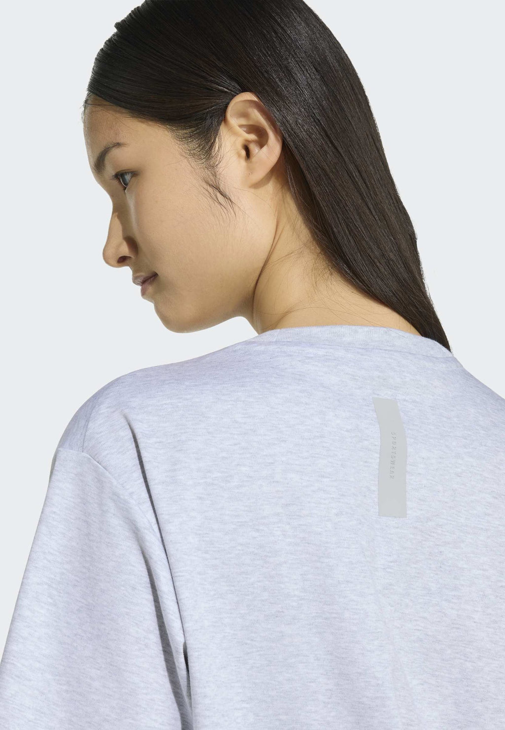 ADIDAS Z.N.E. TEE - Basic T-shirt - light grey heather