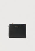 FOIL LOGO DBL ZIP CARDCASE - Wallet - black/toasted coconut