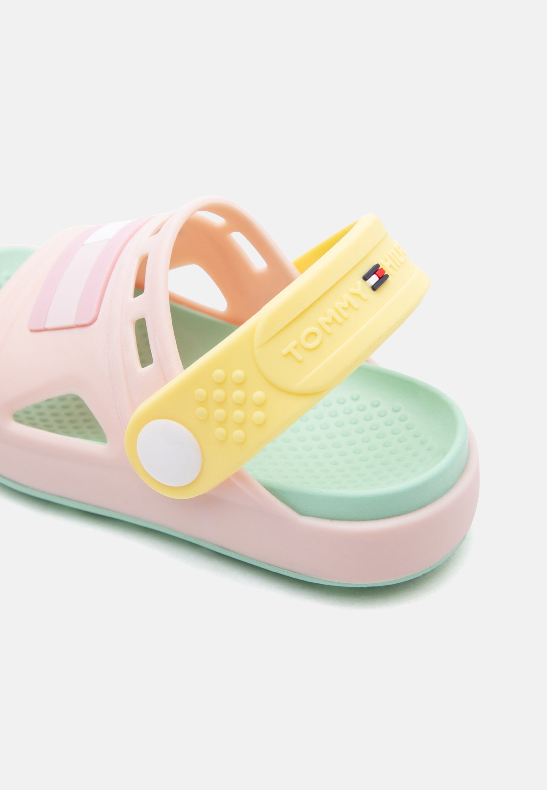 SOLEIL - Mules - pink/yellow