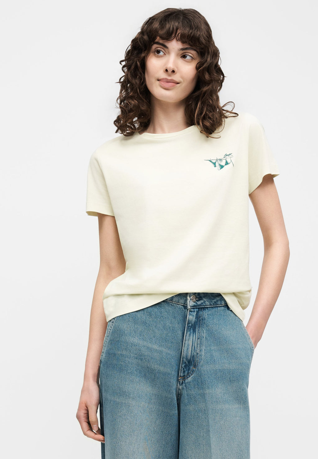 ELOVE - Print T-shirt - bright green