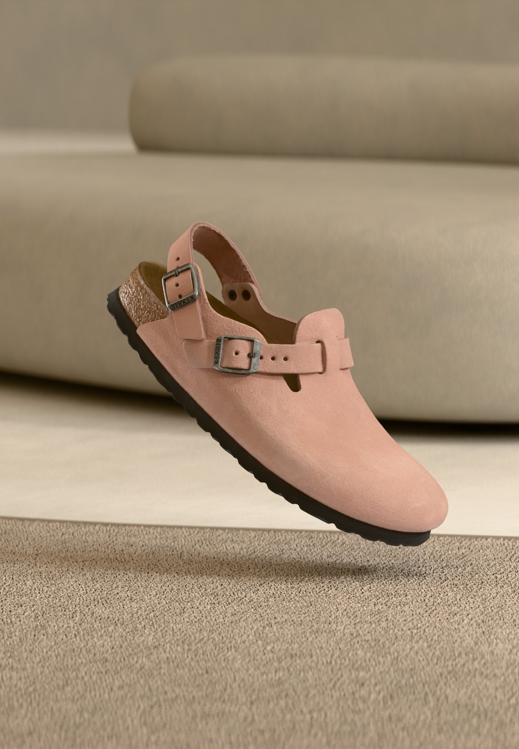 TOKIO NARROW UNISEX - Mules - argile rose