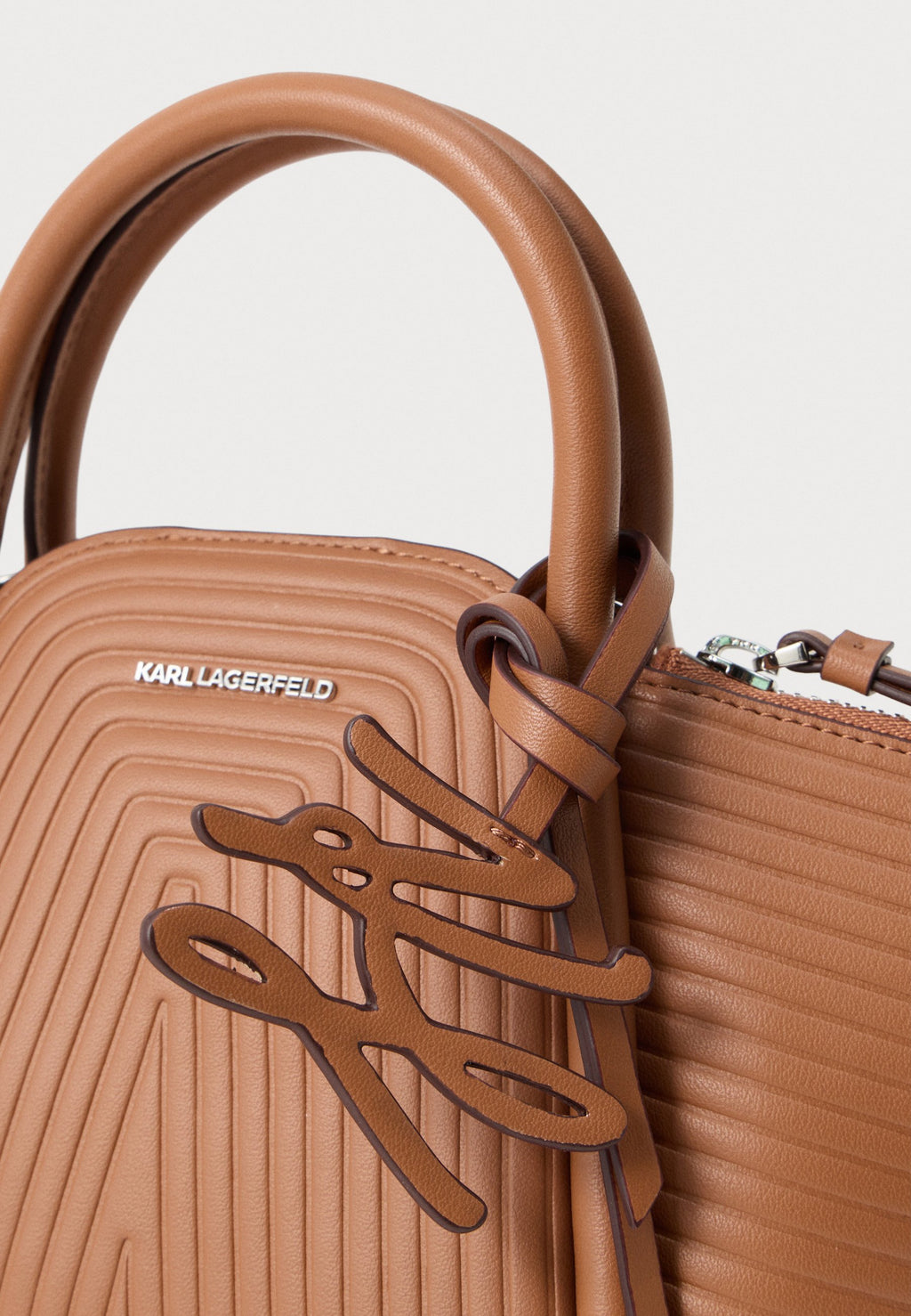 WELLEN TOTE - Cross body bag - dark tan