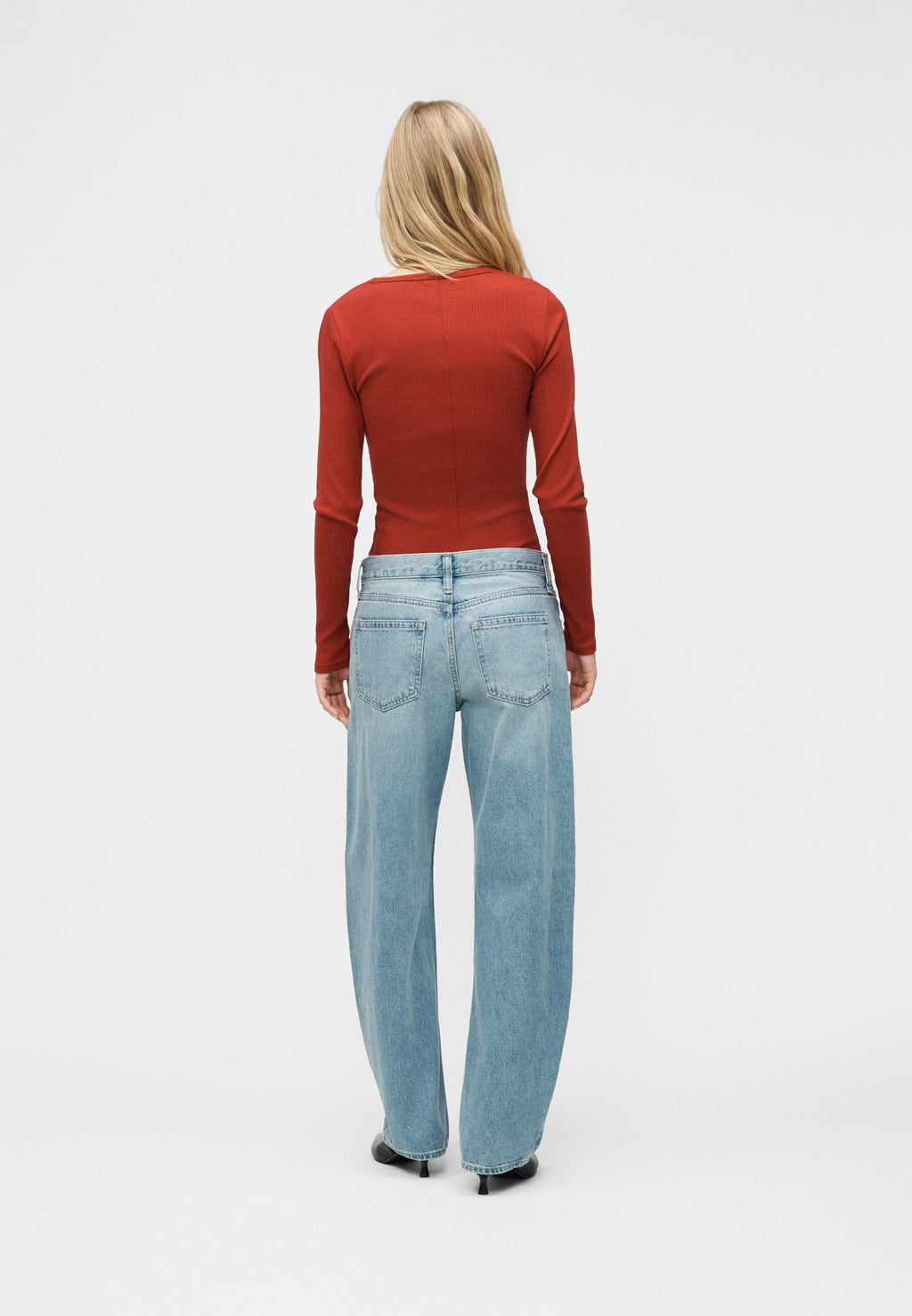 BARREL HINSDALE - Relaxed fit jeans - light indigo