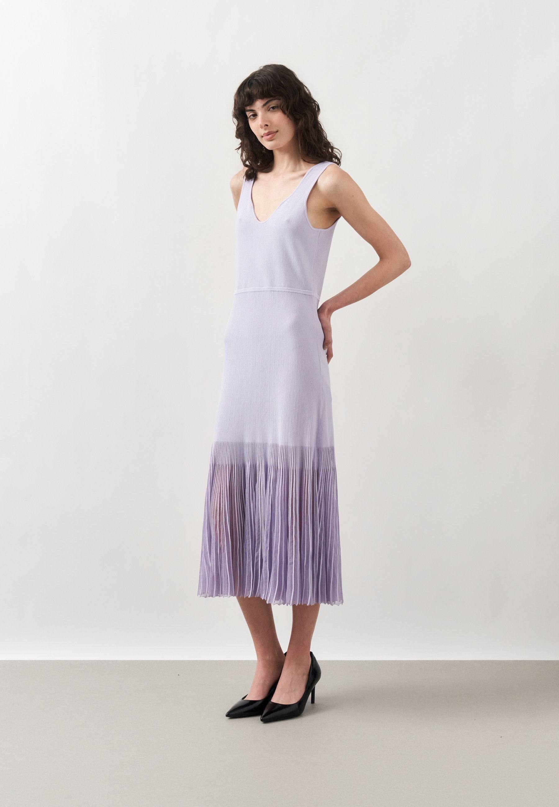 FLOE - Jumper dress - open purple