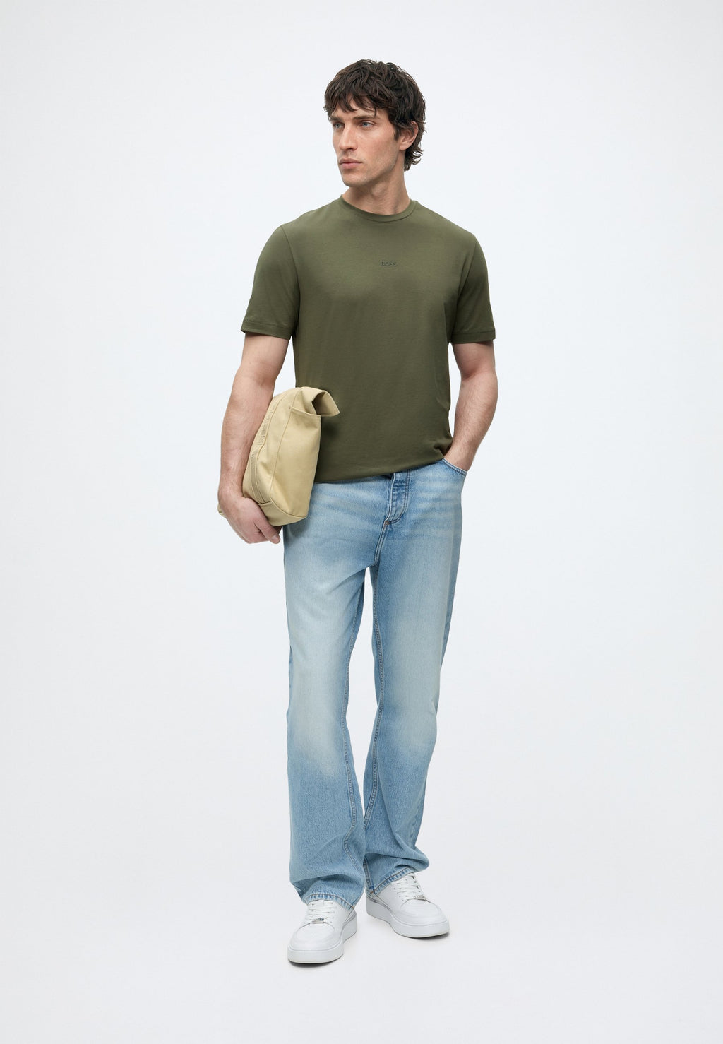 TCHUP - Basic T-shirt - bright green