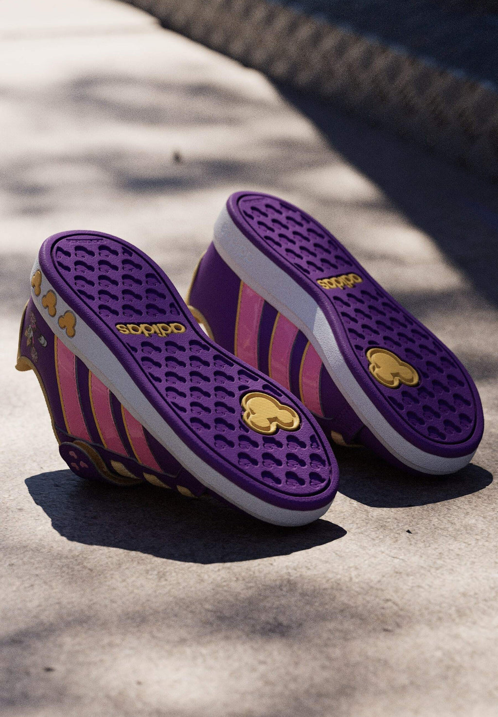 GRAND COURT MINNIE EL K - Walking trainers - active purple/st tropic bloom/ftwr white