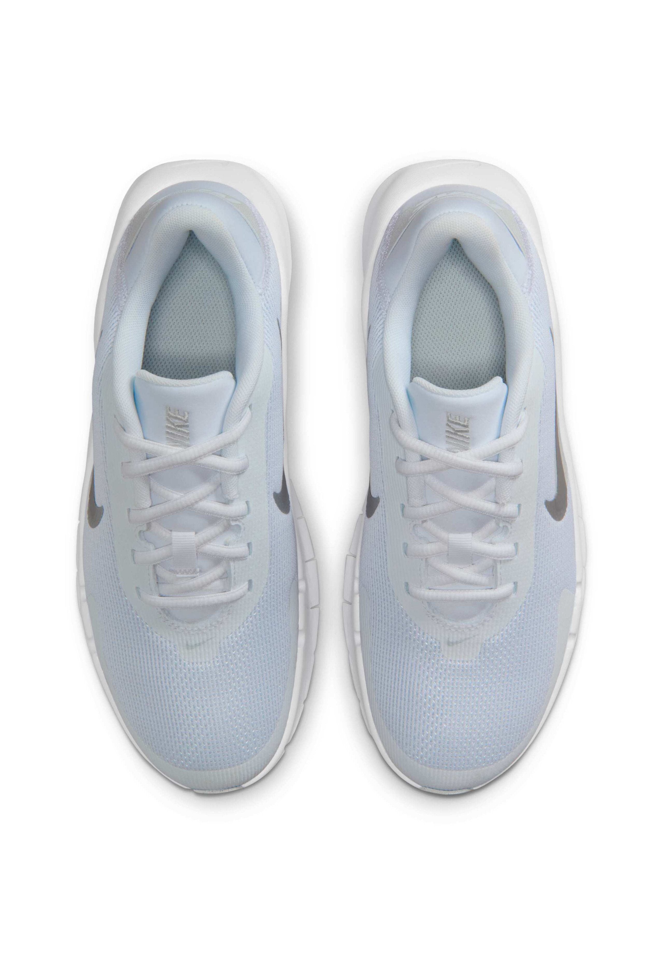FLEX - Training shoe - white/mtlc silver-photon dust