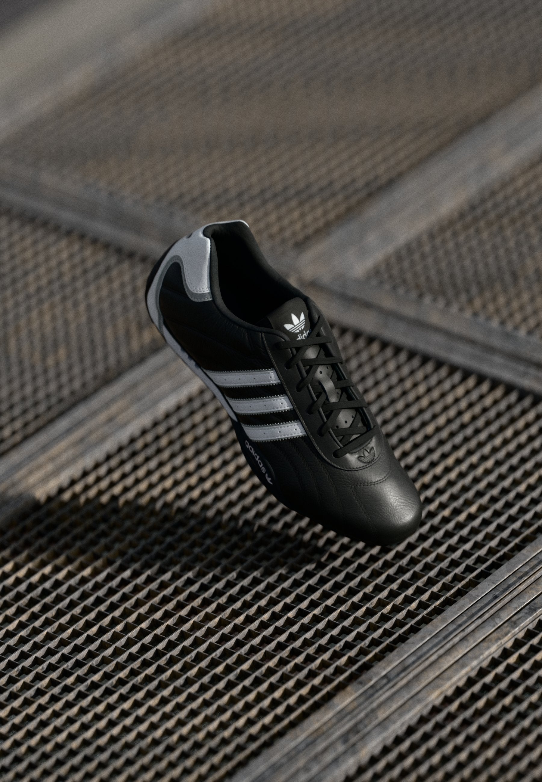ADIRACER LO UNISEX - Spor ayakkabı - core black/footwear white