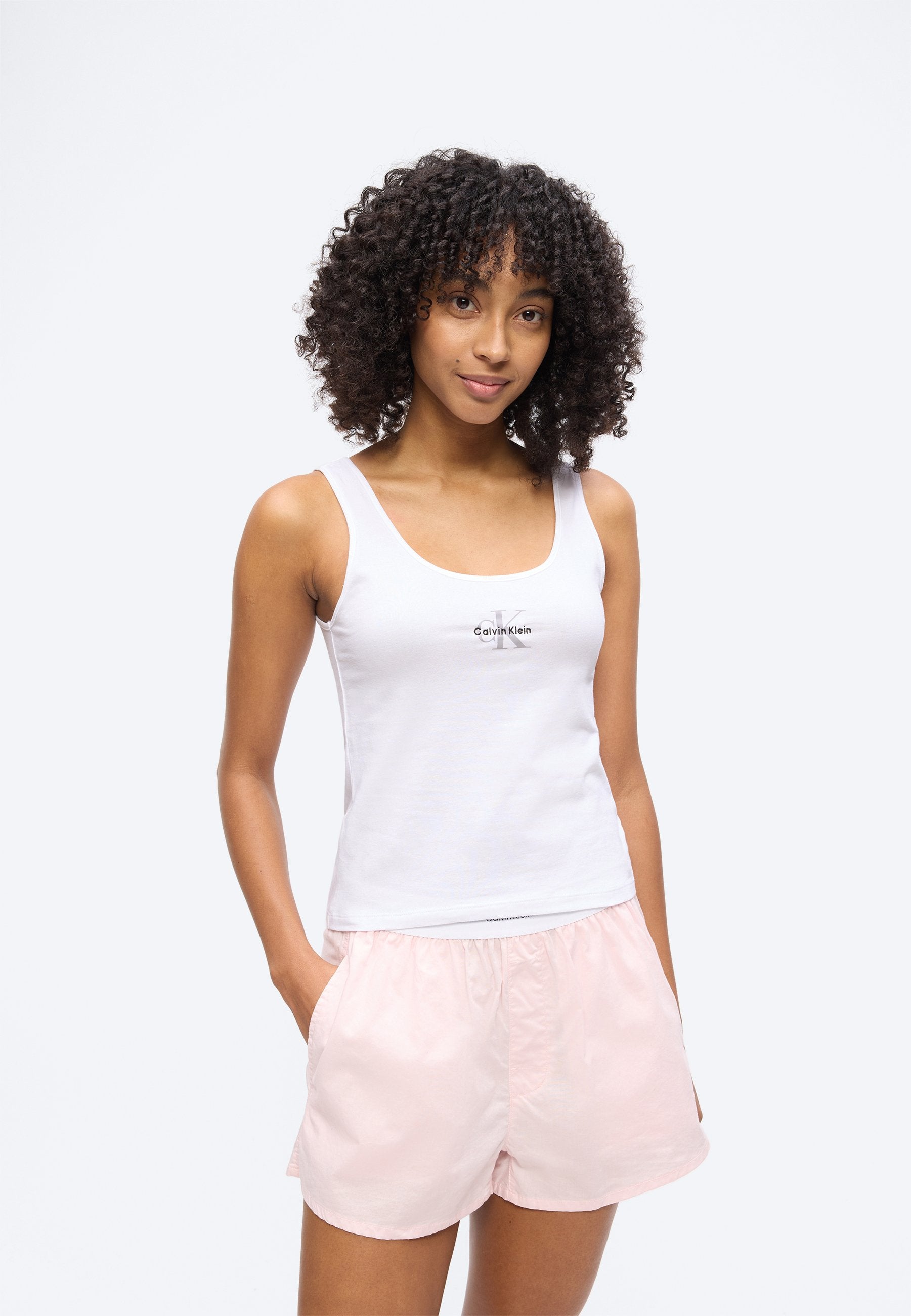 TANK COTTON STRETCH - Undershirt - classic white