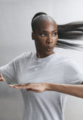 ONE RELAXED - Sports T-shirt - smoke grey/heather/white