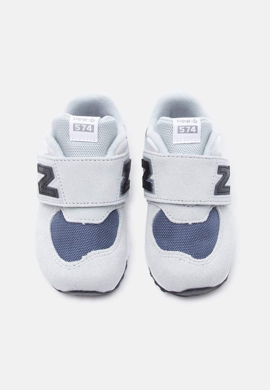 574 - Baby shoes - lone star grey/vintage indigo