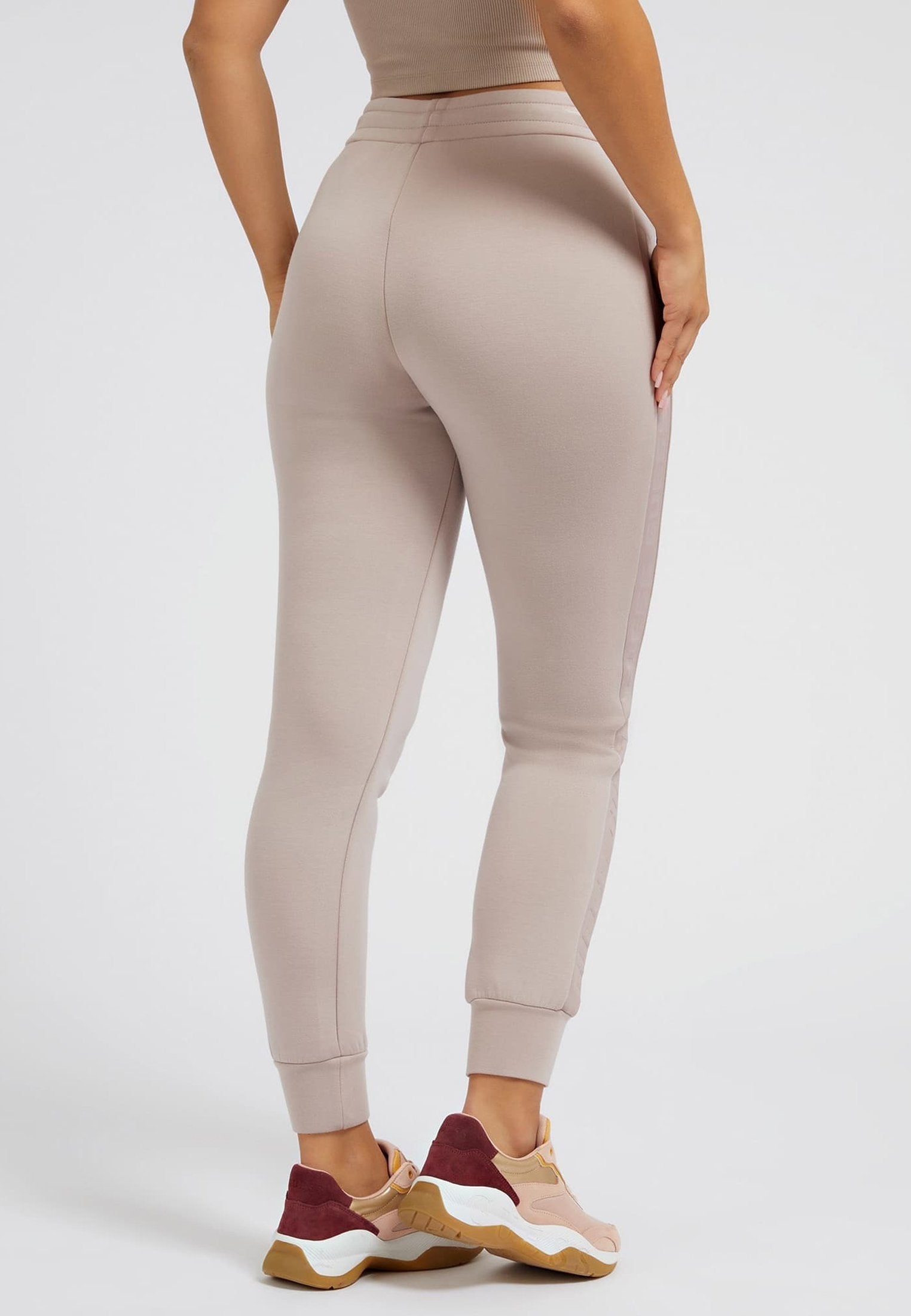 ALLIE CUFF  - Tracksuit bottoms - mehrfarbig beige