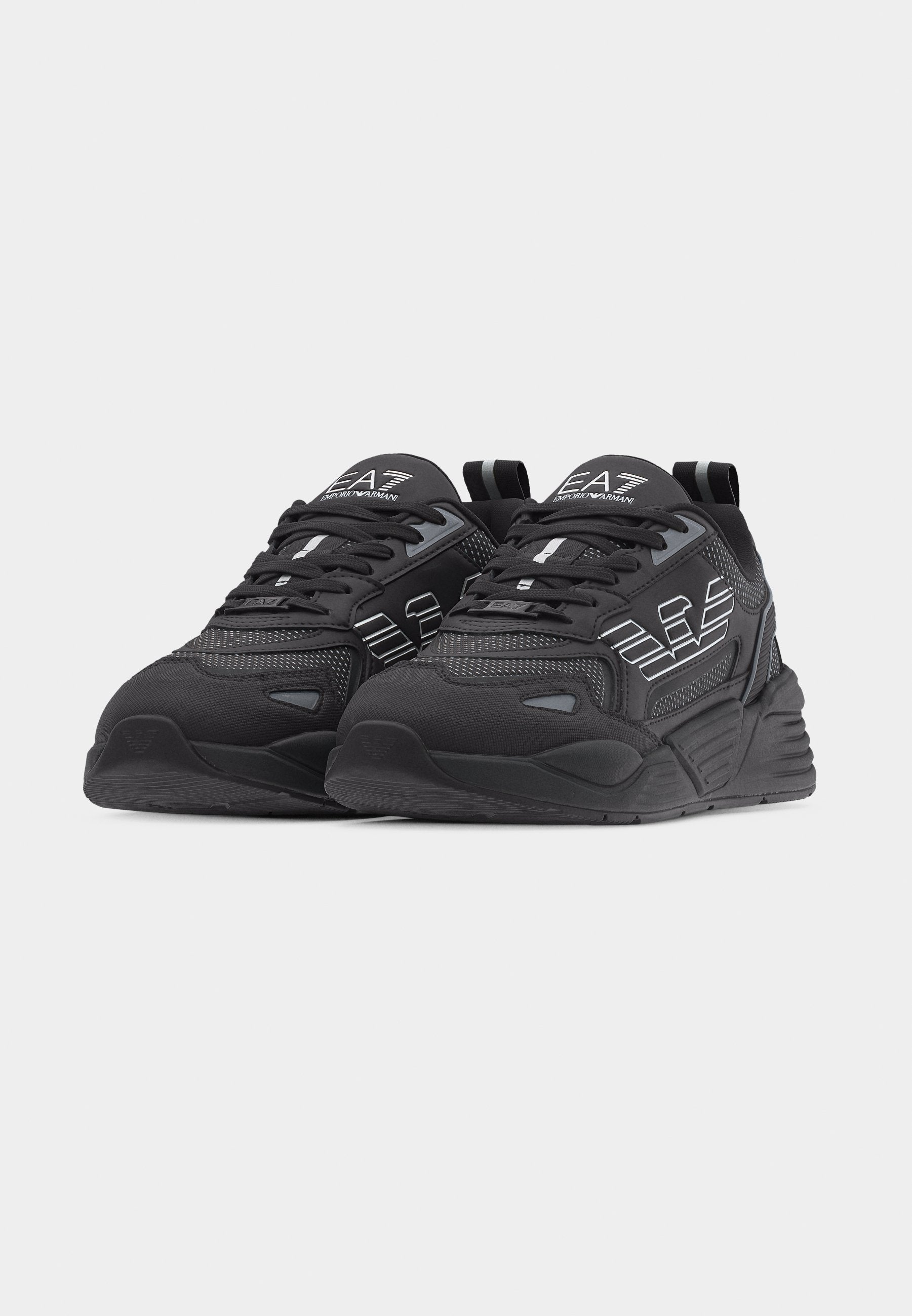 ACE RUNNER SPECIAL UNISEX - Baskets basses - triple black/silver-coloured