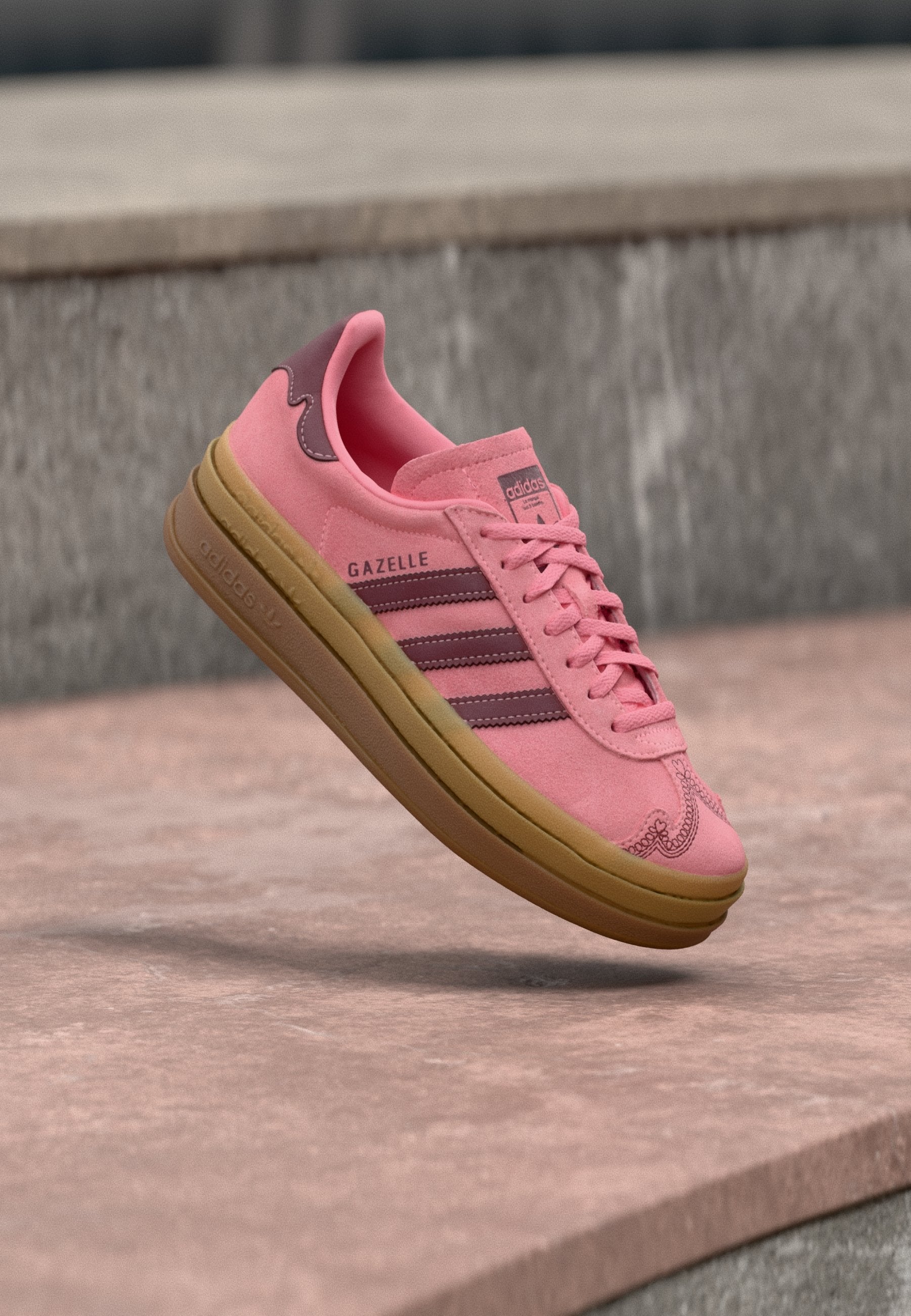 GAZELLE BOLD - Baskets - shadow red/pink spark