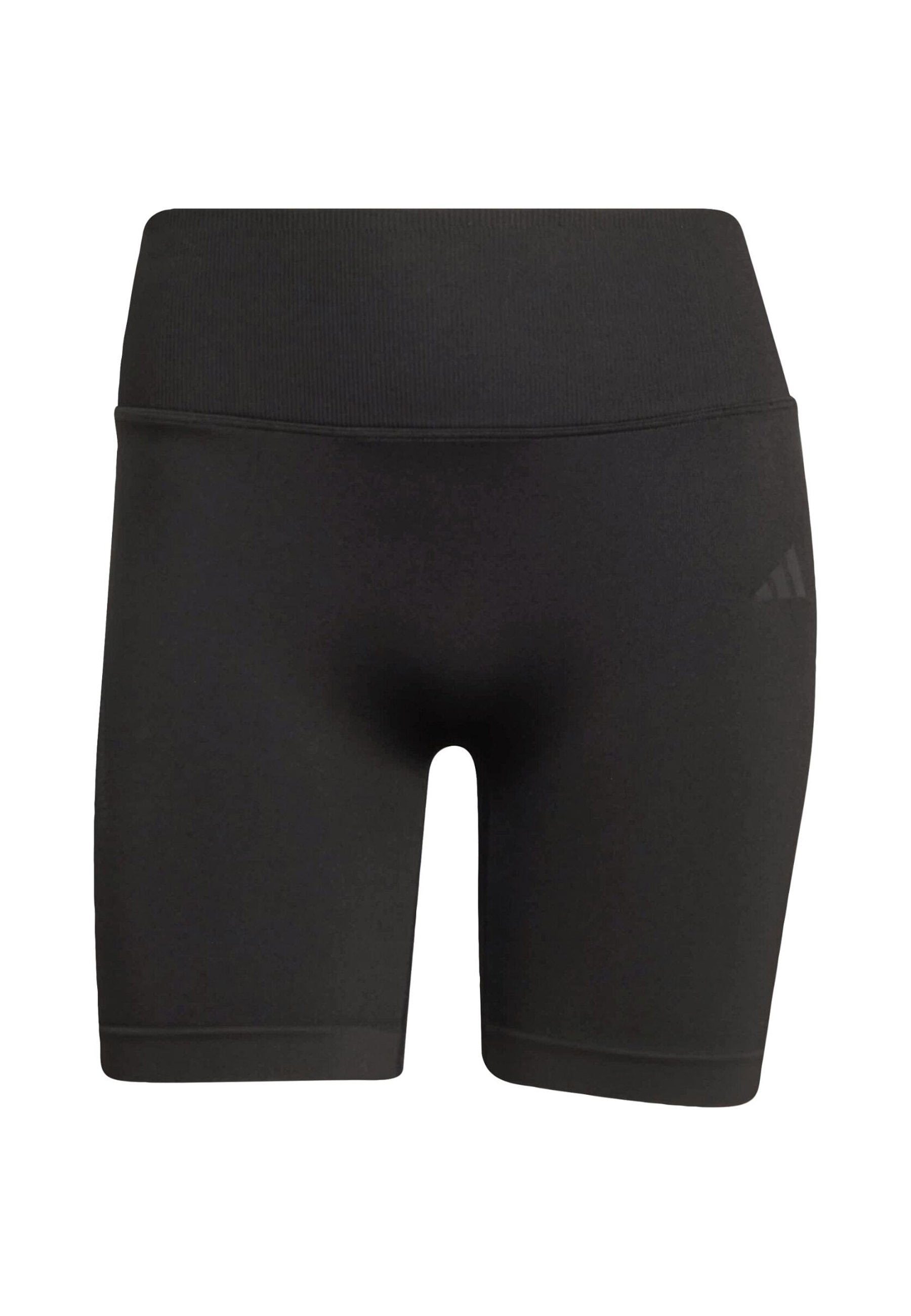 WORKOUT ESSENTIALS KNIT SCRUNCH 5 INCH - Leggings - black