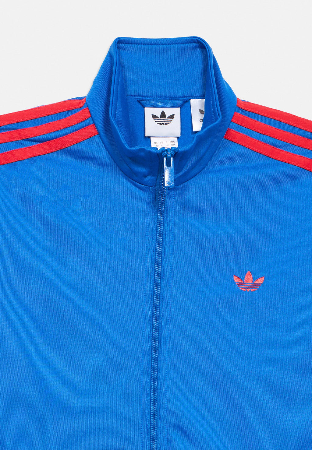 FIREBIRD JUNIOR UNISEX - سويت شيرت بسحاب - أزرق/أحمر شبه شفاف