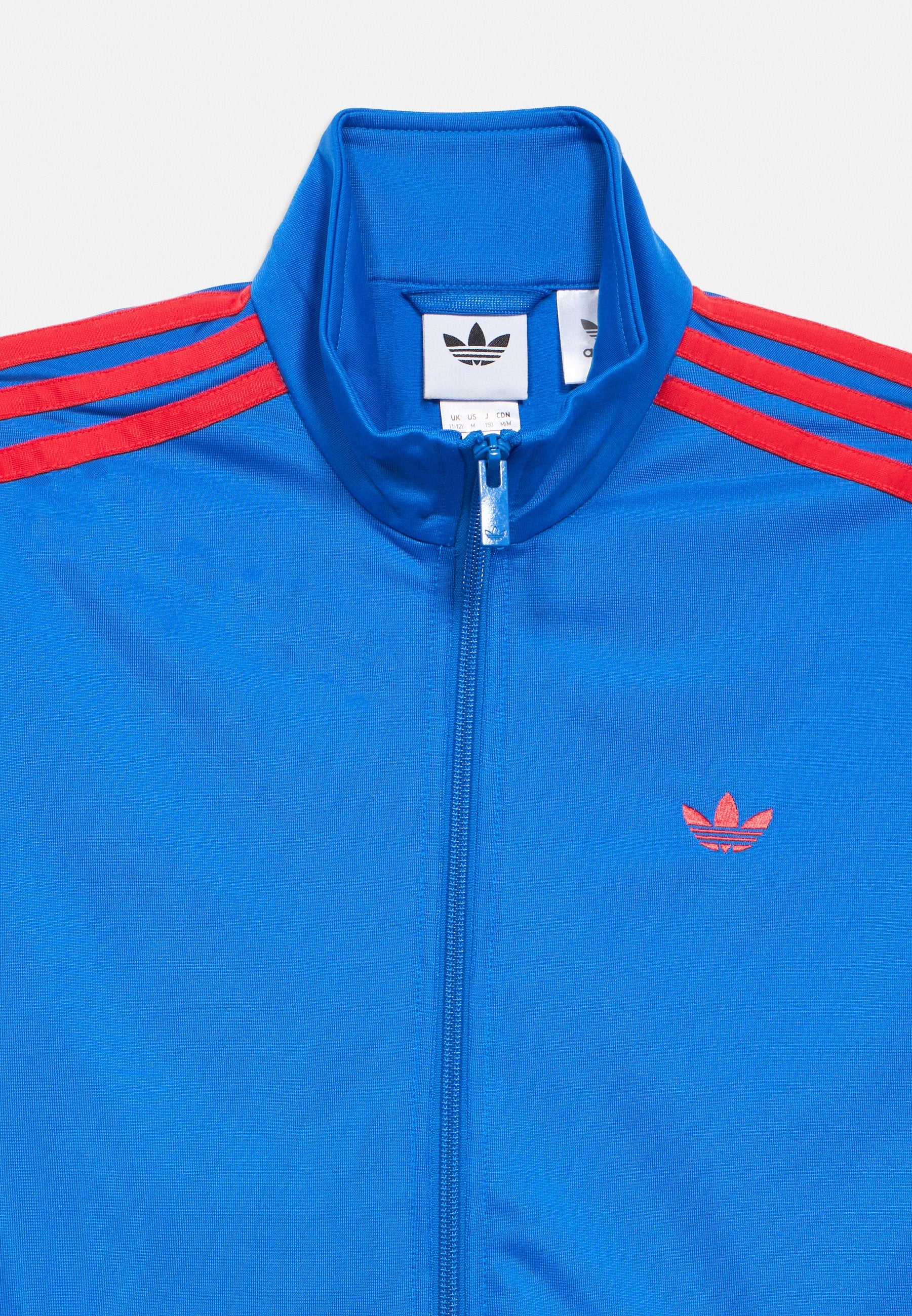 FIREBIRD JUNIOR UNISEX - سويت شيرت بسحاب - أزرق/أحمر شبه شفاف