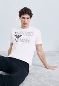 CREW NECK - Pyjama top - white