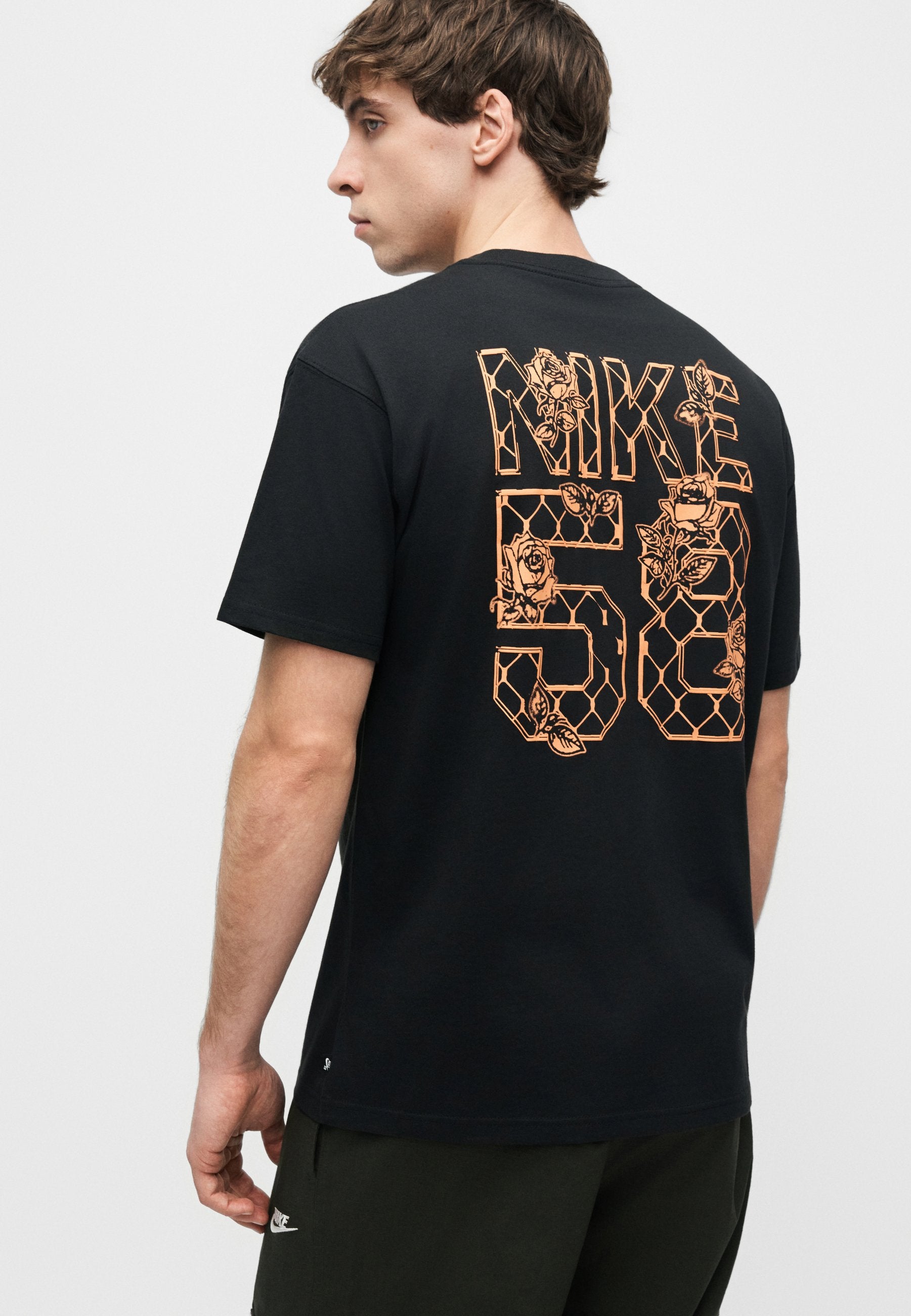 TEE VARSITY UNISEX - Print T-shirt - black
