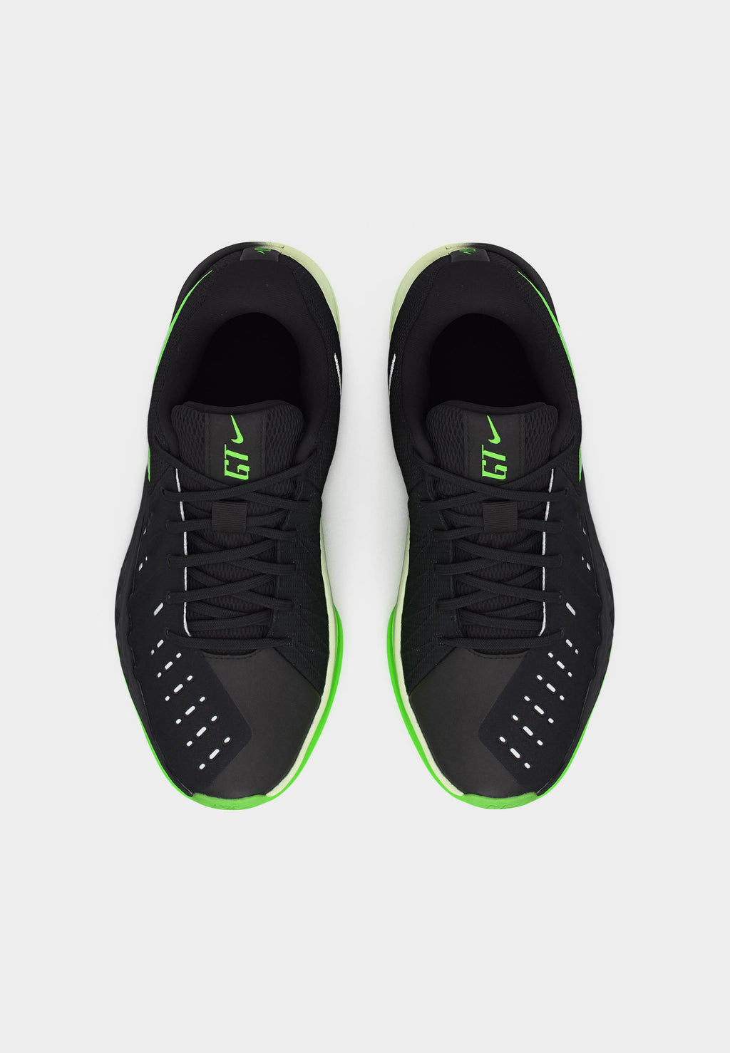 AIR ZOOM GT CUT ACADEMY UNISEX - Basketbol ayakkabısı - siyah/voltage yeşil/volt tint/beyaz