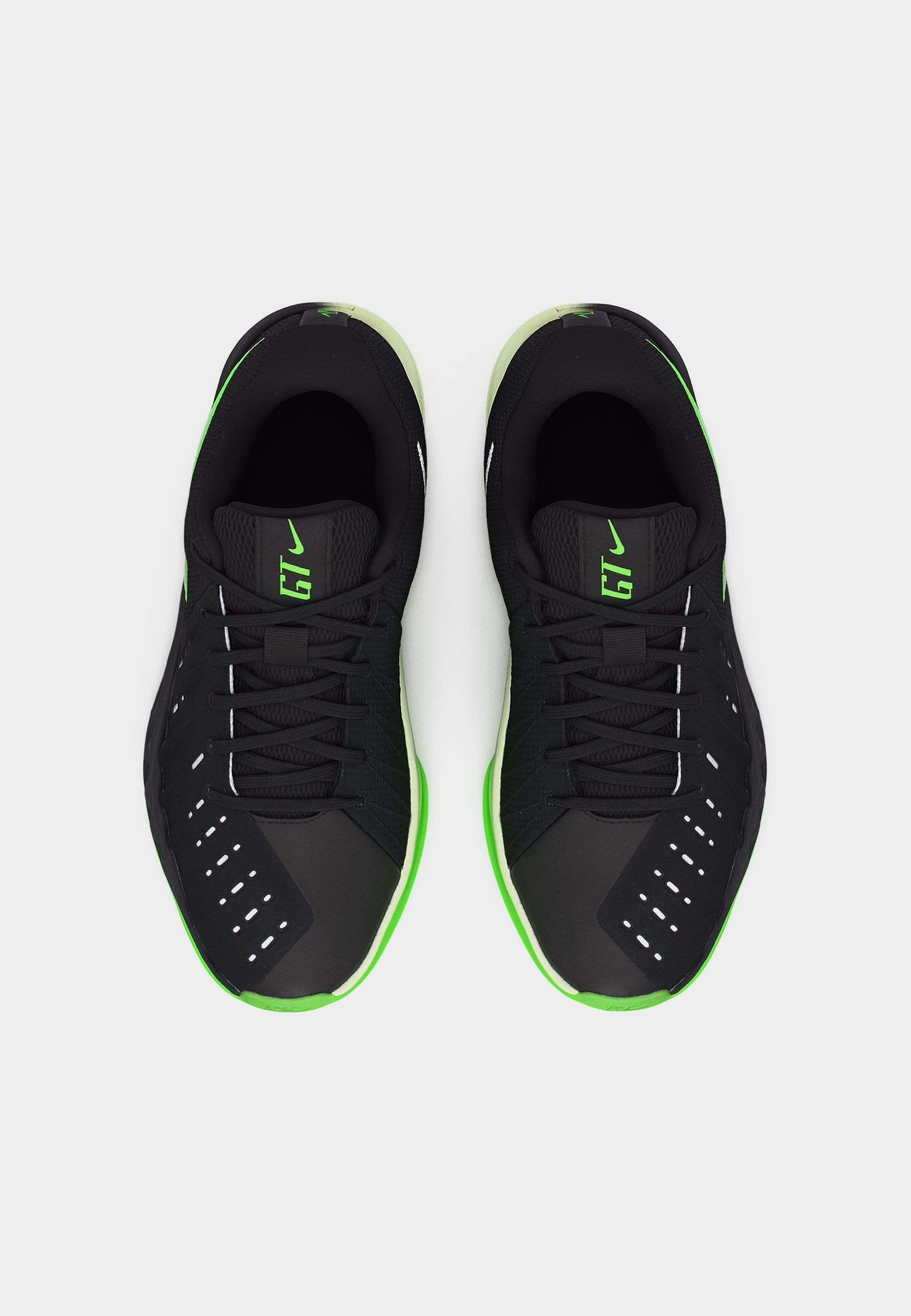 AIR ZOOM GT CUT ACADEMY UNISEX - Basketbol ayakkabısı - siyah/voltage yeşil/volt tint/beyaz