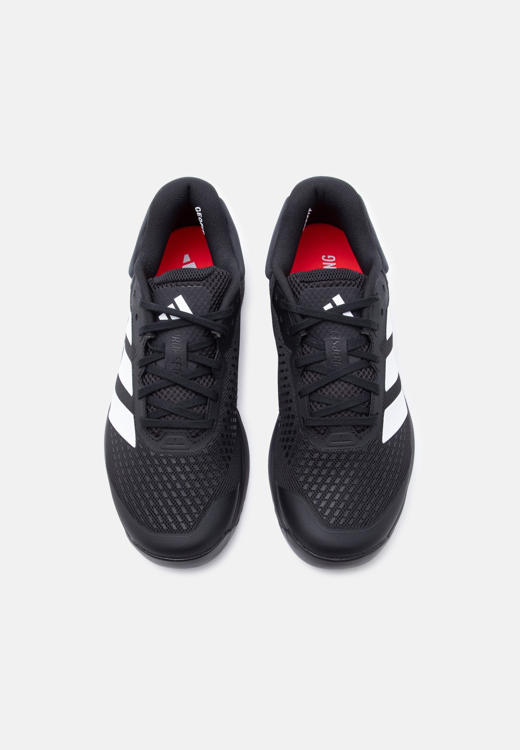 DROPSET 4 POWER - Training shoe - core black/footwear white/lucid red