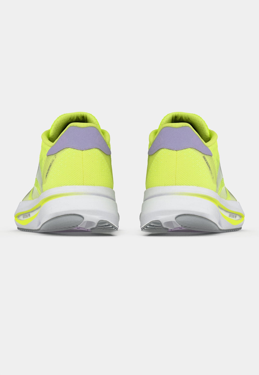 ADIZERO SL2 - Yol koşu ayakkabıları - solar yellow/footwear white/powder plum